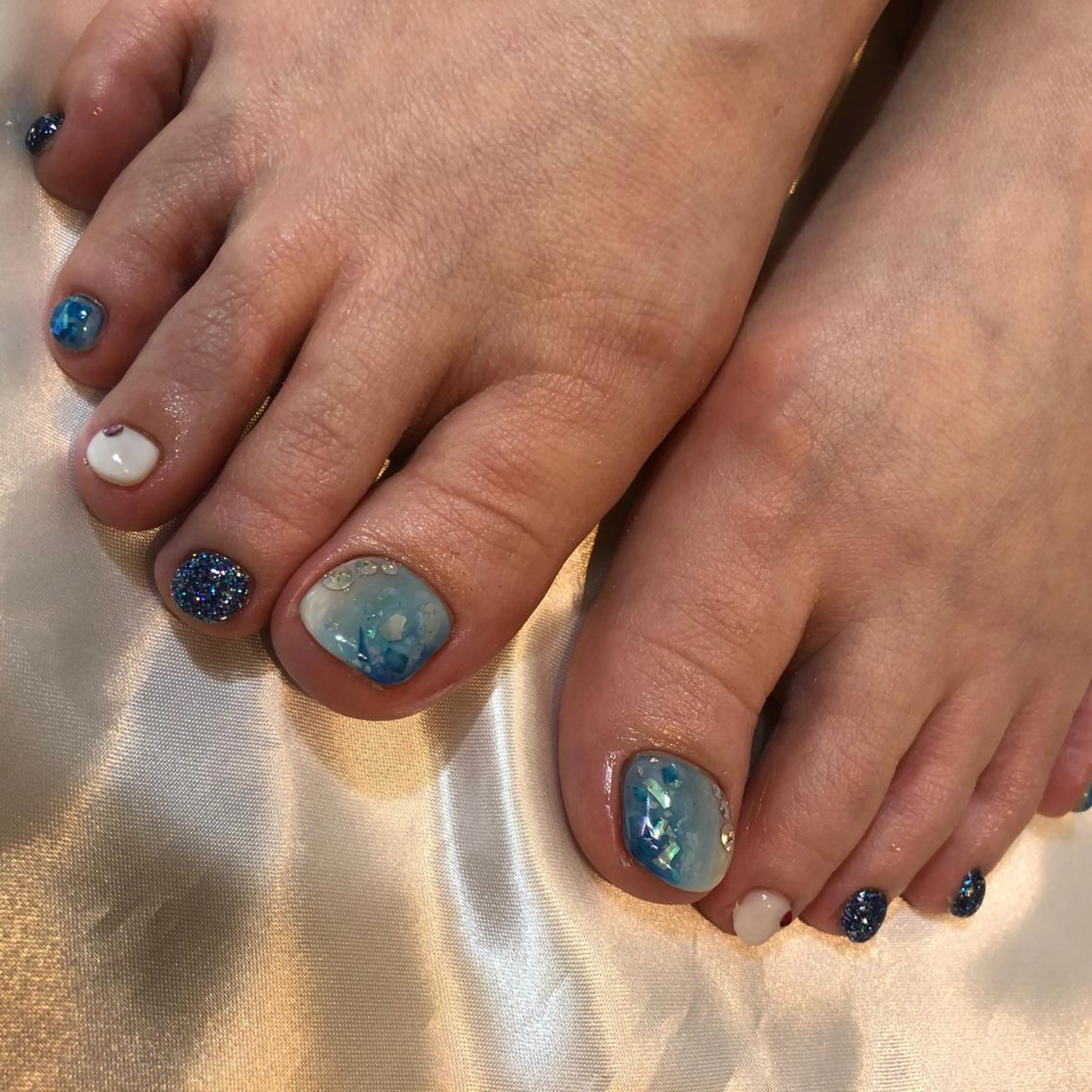 ネイル フットネイル nailsalon Lithos所属・nailsalon Recontreのネイルデザイン