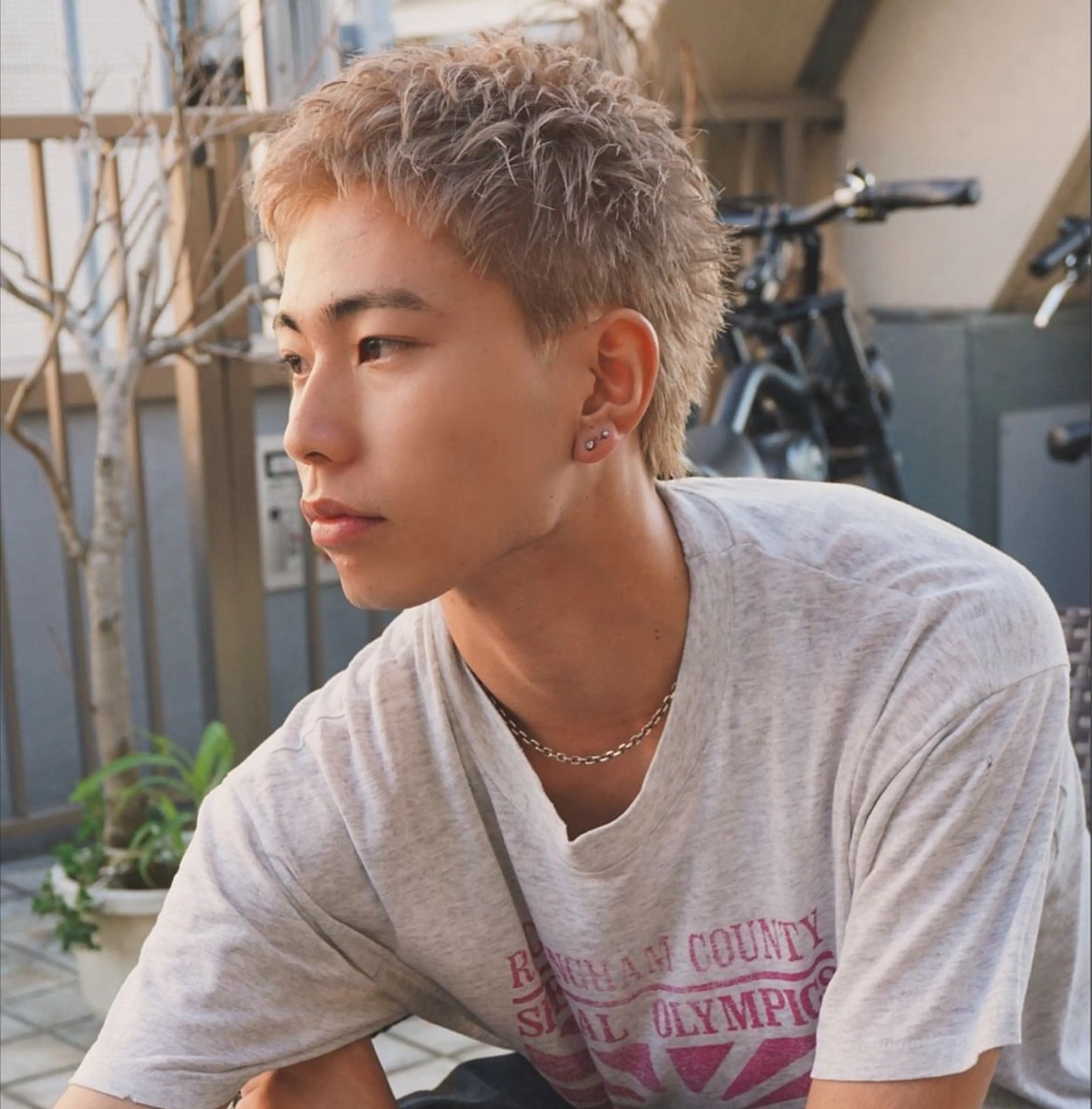 ショート カラー メンズ DIECE  SHIBUYA所属・小野寺 彗人のヘアスタイル