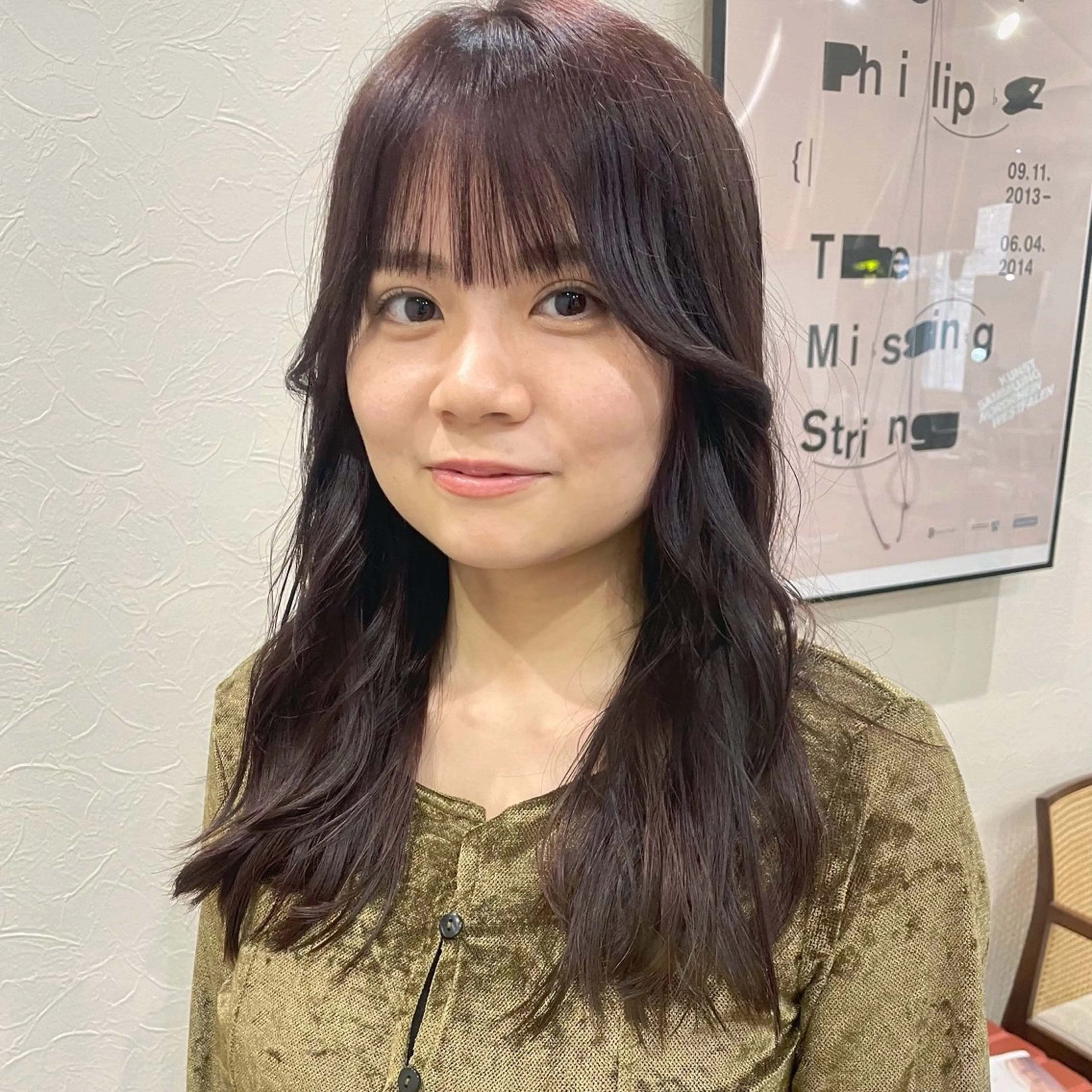 ロング カラー カット ヘアカラー トリートメント ヘッドスパ 暖色カラー/髪質改善 伏見/RIONAのヘアスタイル