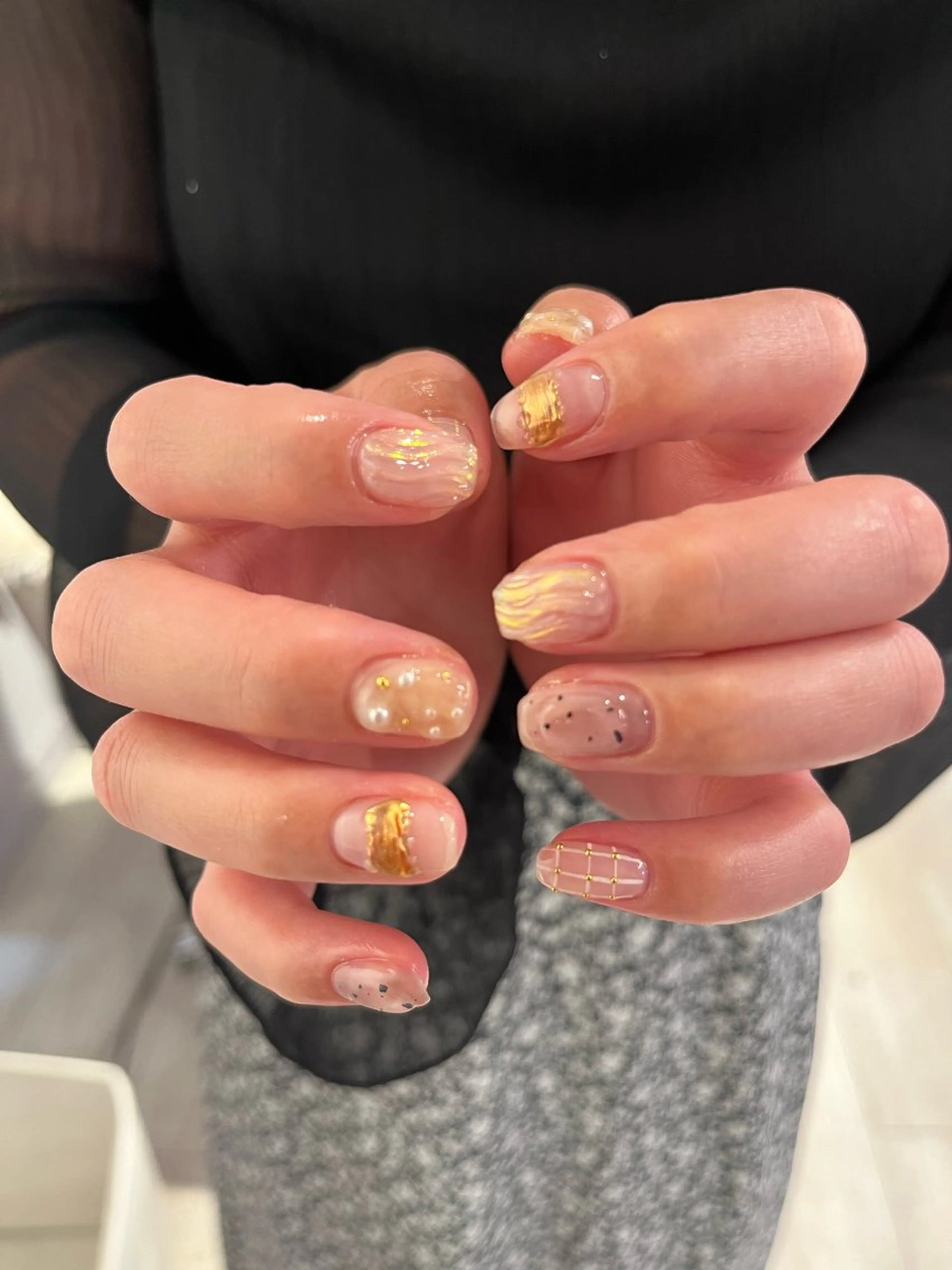 ネイル 生井 舞花のネイルデザイン