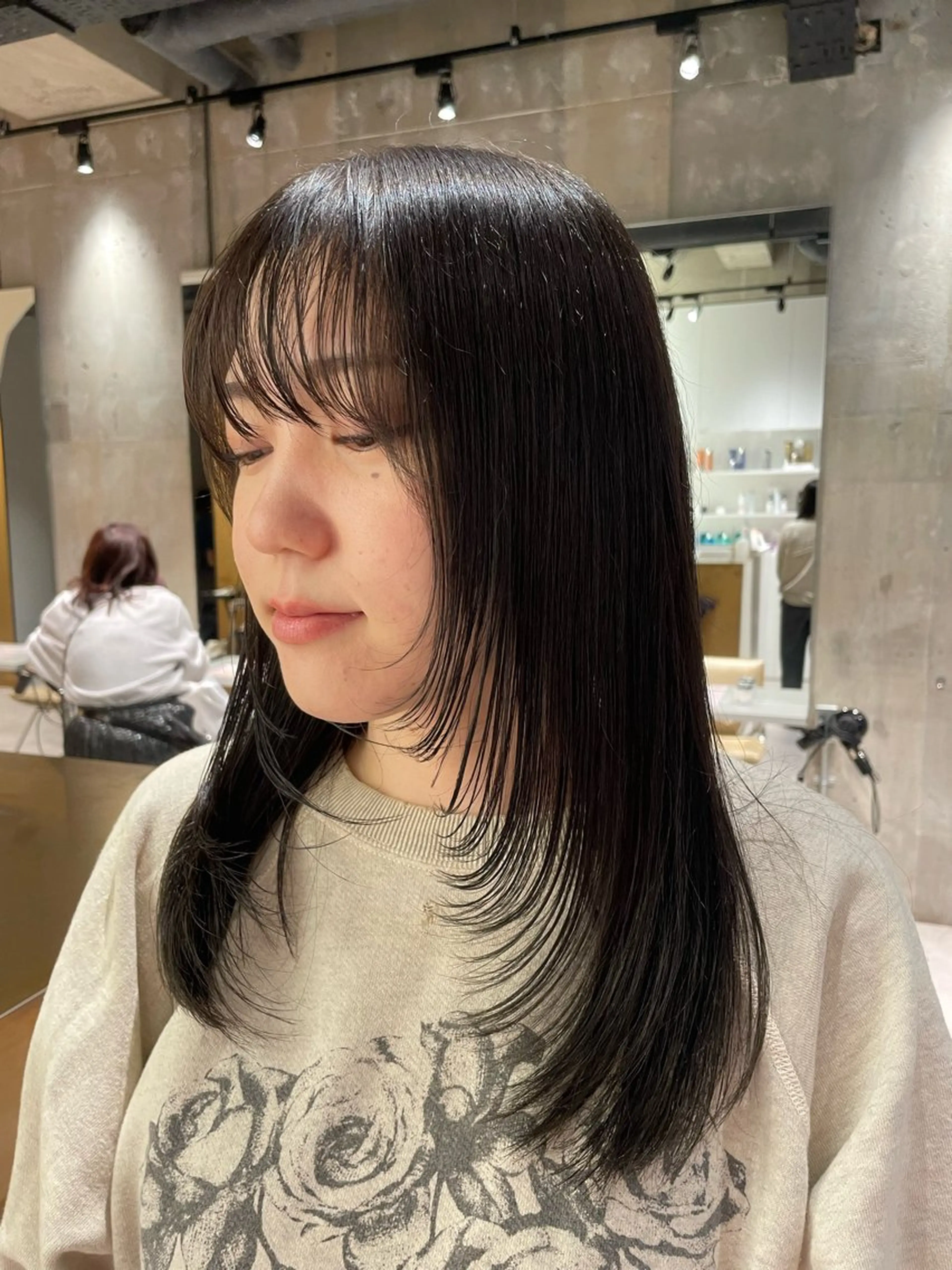 カラー AIKA🤍 カットモデル募集🫧のヘアスタイル