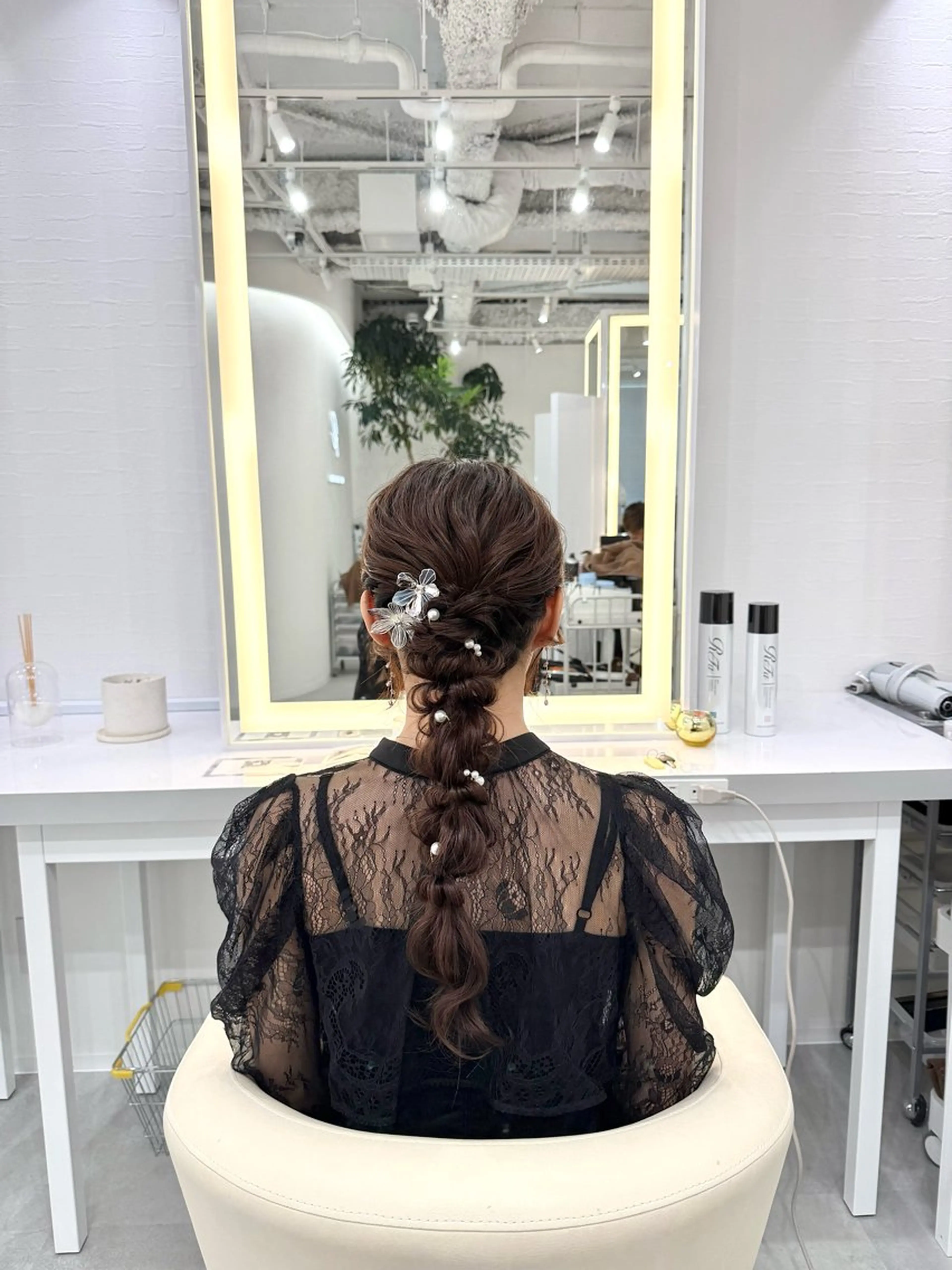 ロング ヘアセット R/🎀 ヘアセット・艶カラーのヘアスタイル