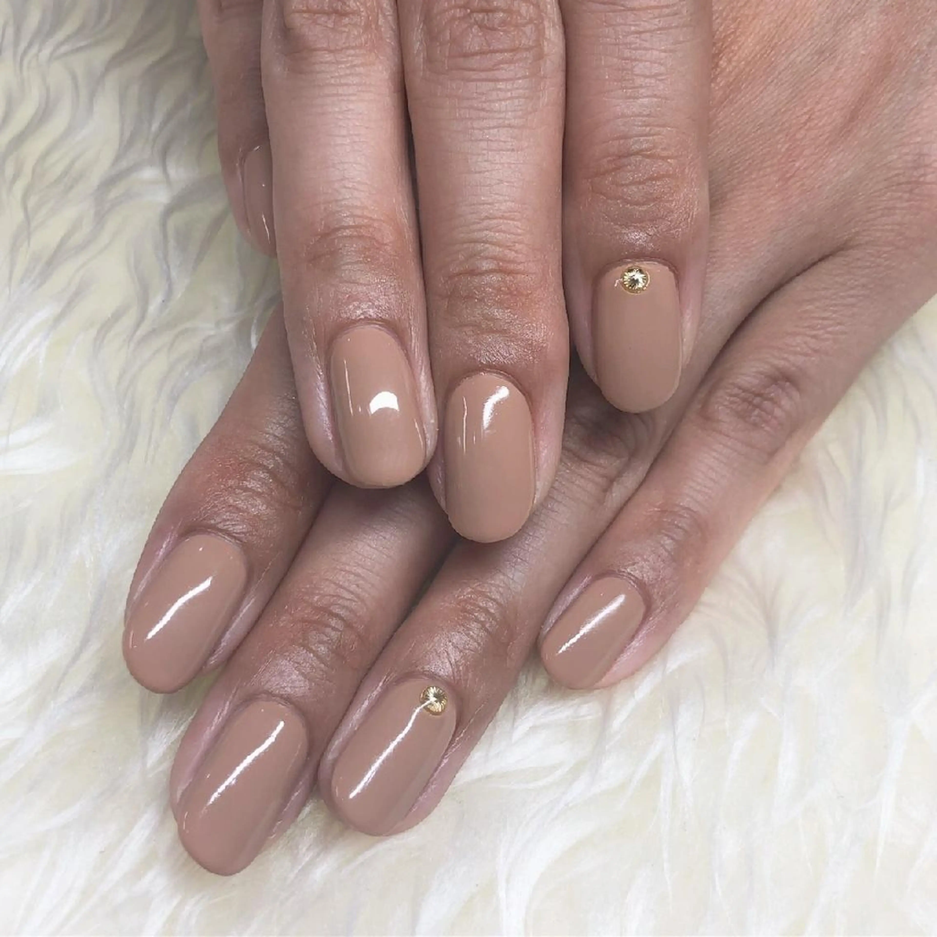 ネイル ワンカラーネイル ハンドネイル Nail&eye Belire 新宿のネイルデザイン