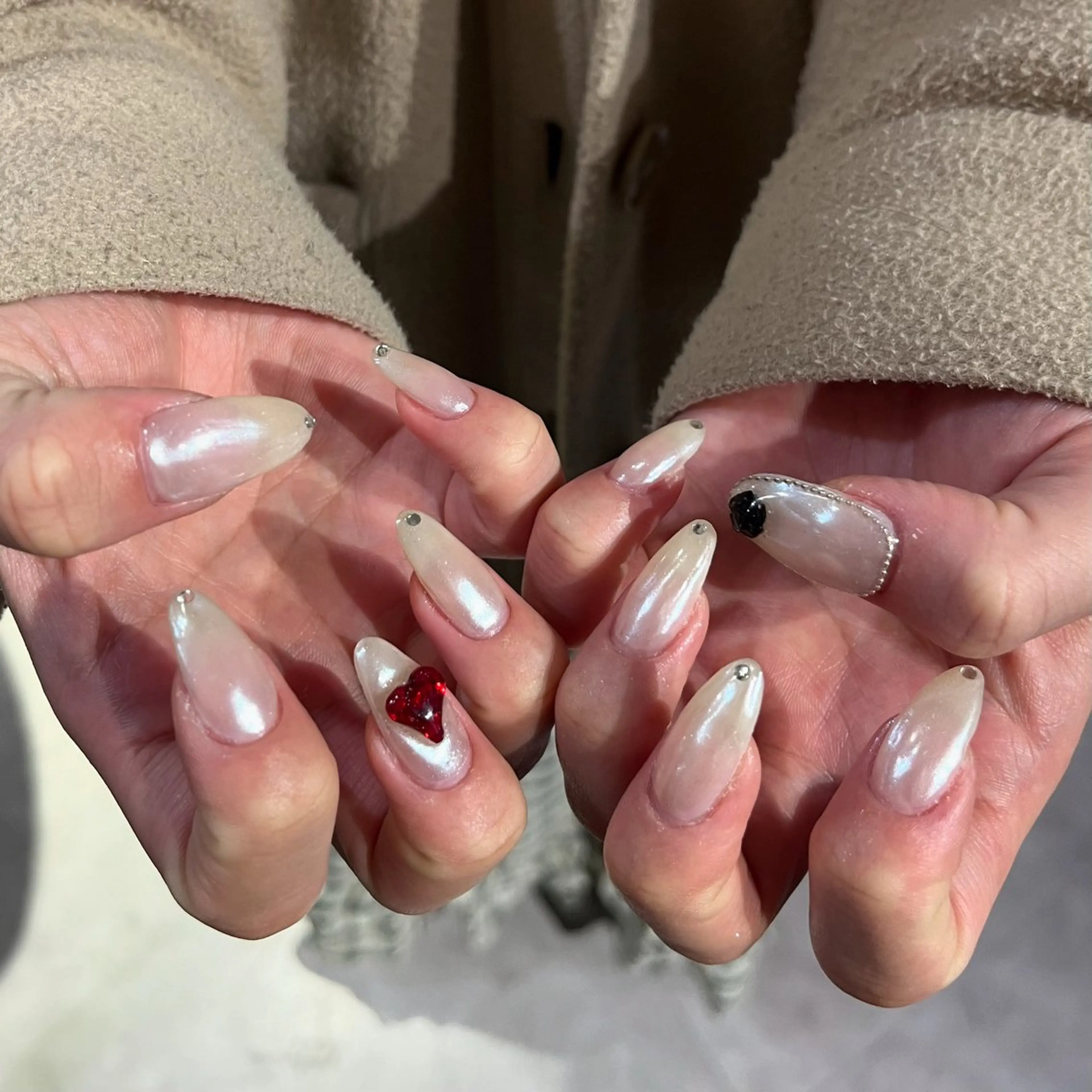 ネイル ハンドネイル フットネイル 小川 柚香のネイルデザイン