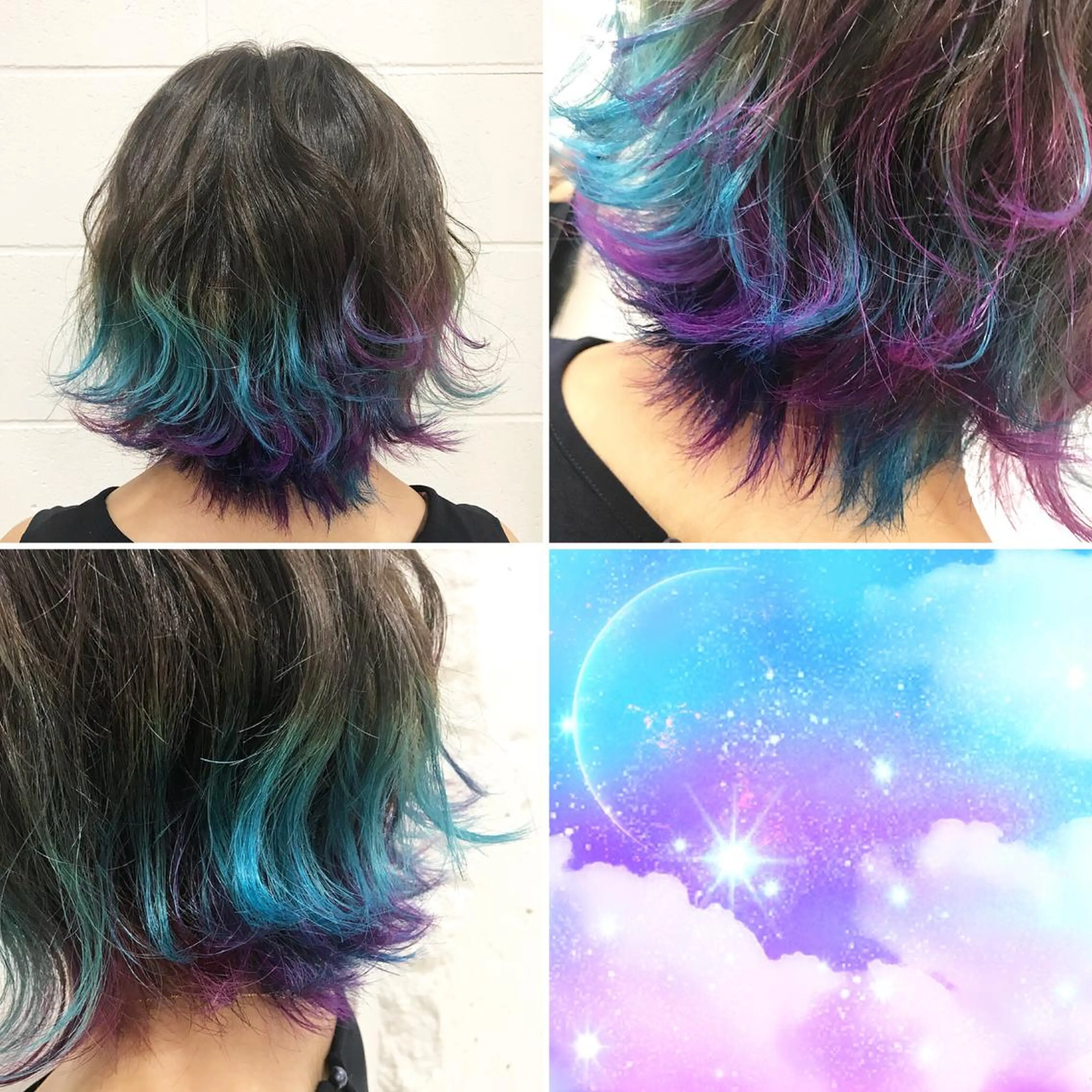 ショート カラー ヘアカラー トリートメント "PEPPU "所属・🌈推し色派手髪 ハイトーンShinのヘアスタイル