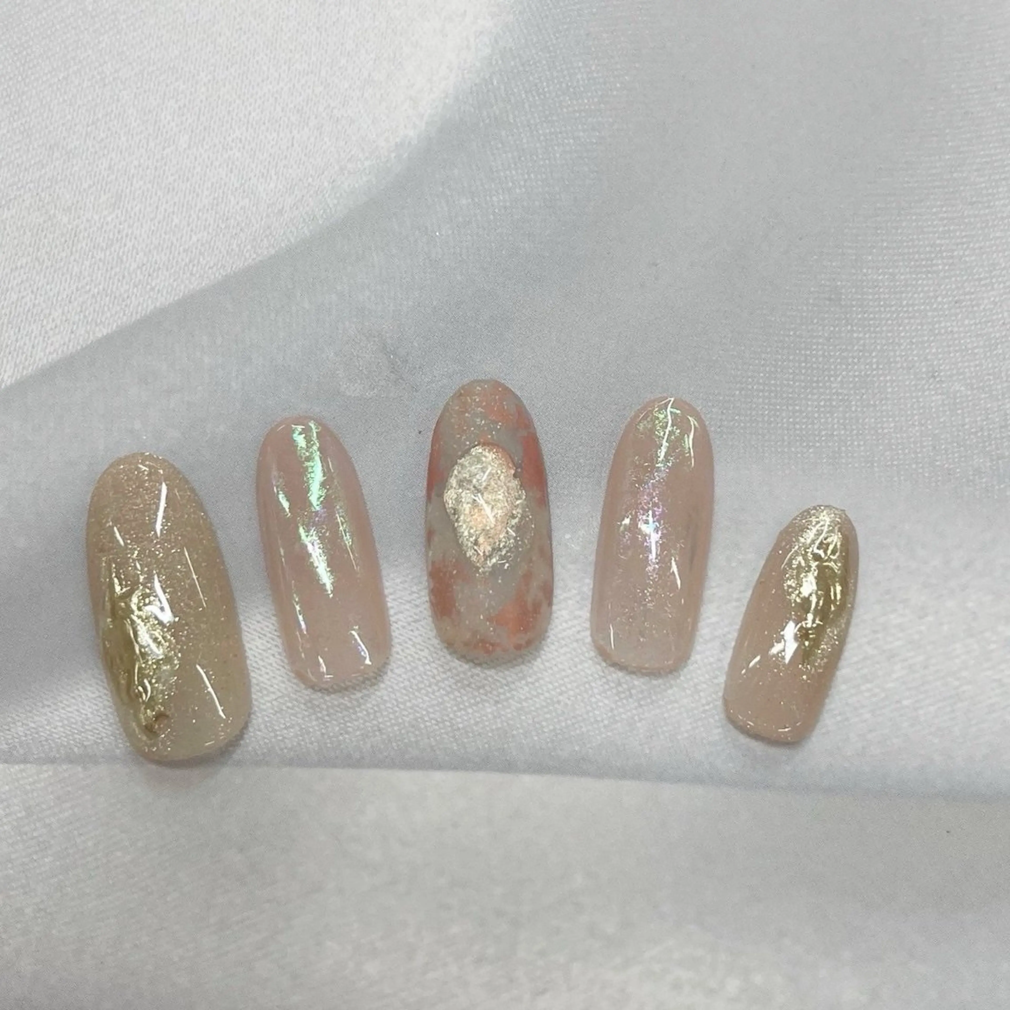 ネイル ⭐︎休業中の練習⭐︎ JNA認定講師髙橋のネイルデザイン