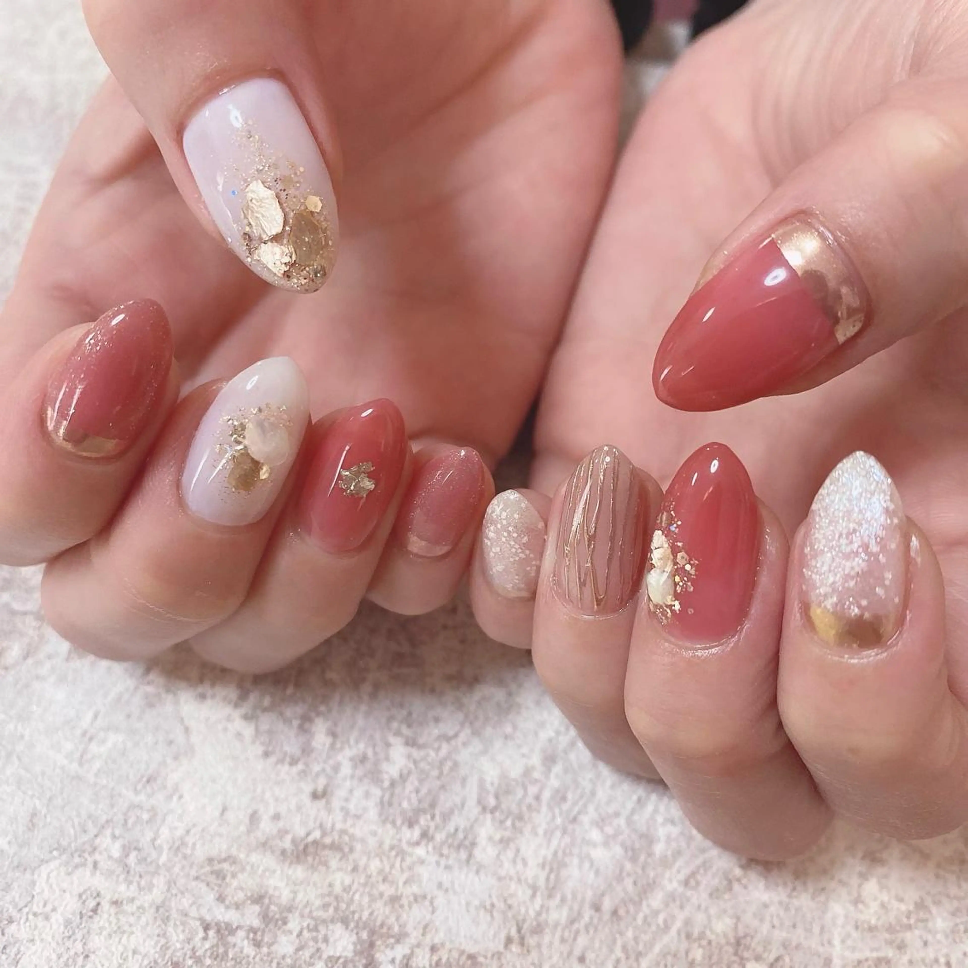 ネイル ハンドネイル フットネイル ナナイチゼロ I.Naoのネイルデザイン