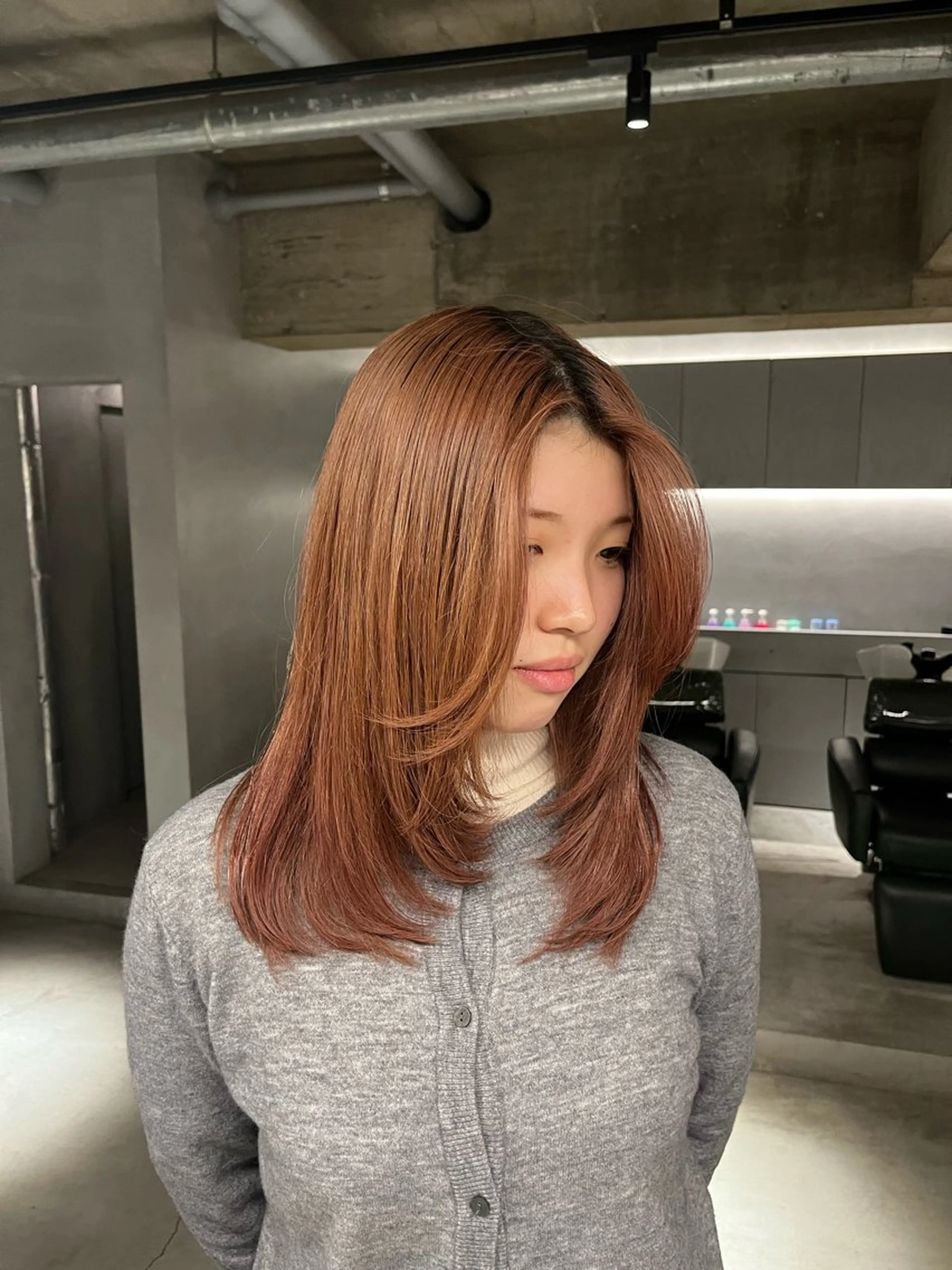 ロング 二村 海のヘアスタイル