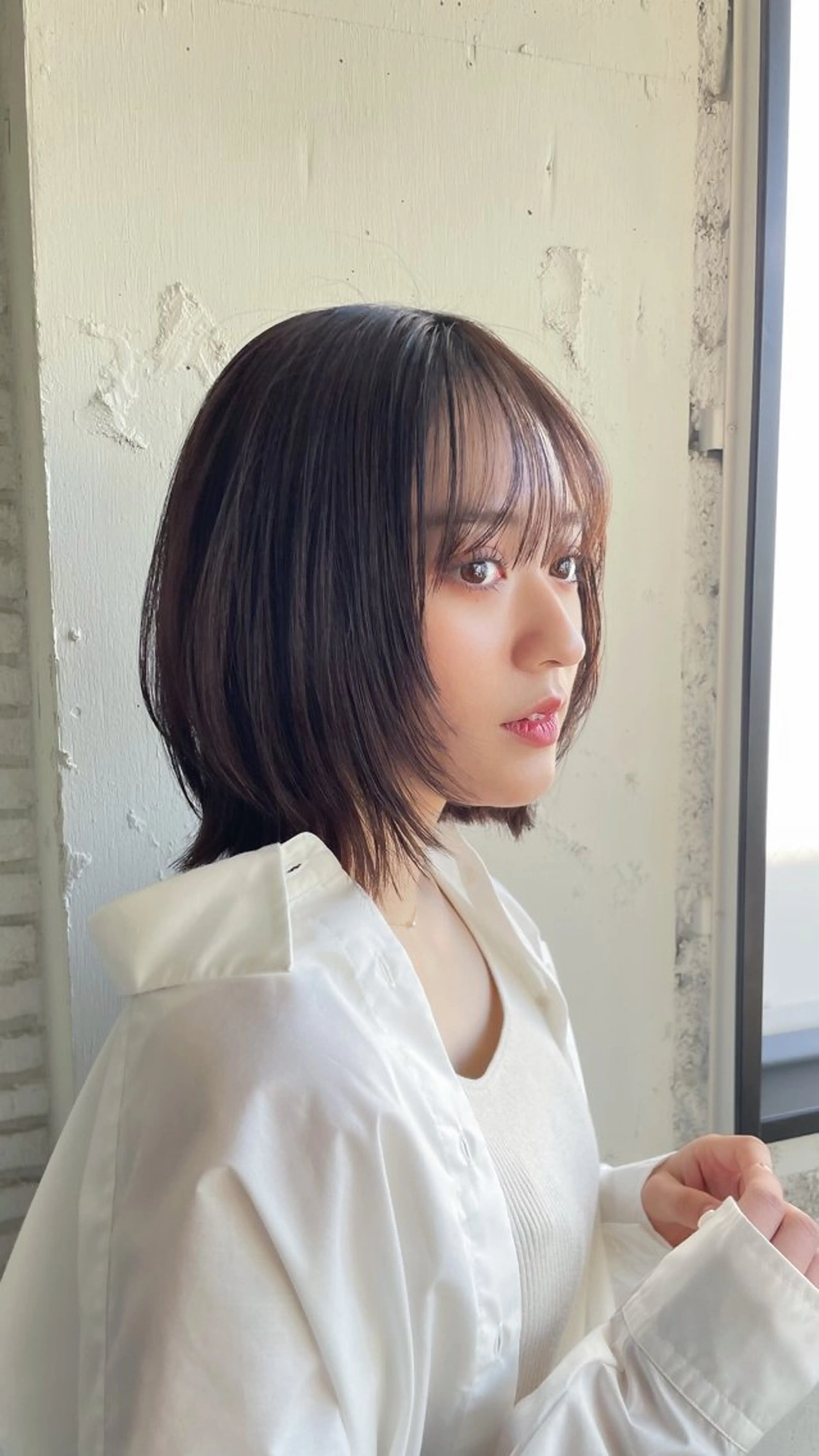 ミディアム 💫タンバルモリ・ 韓国ボブ💫小川愛誠のヘアスタイル