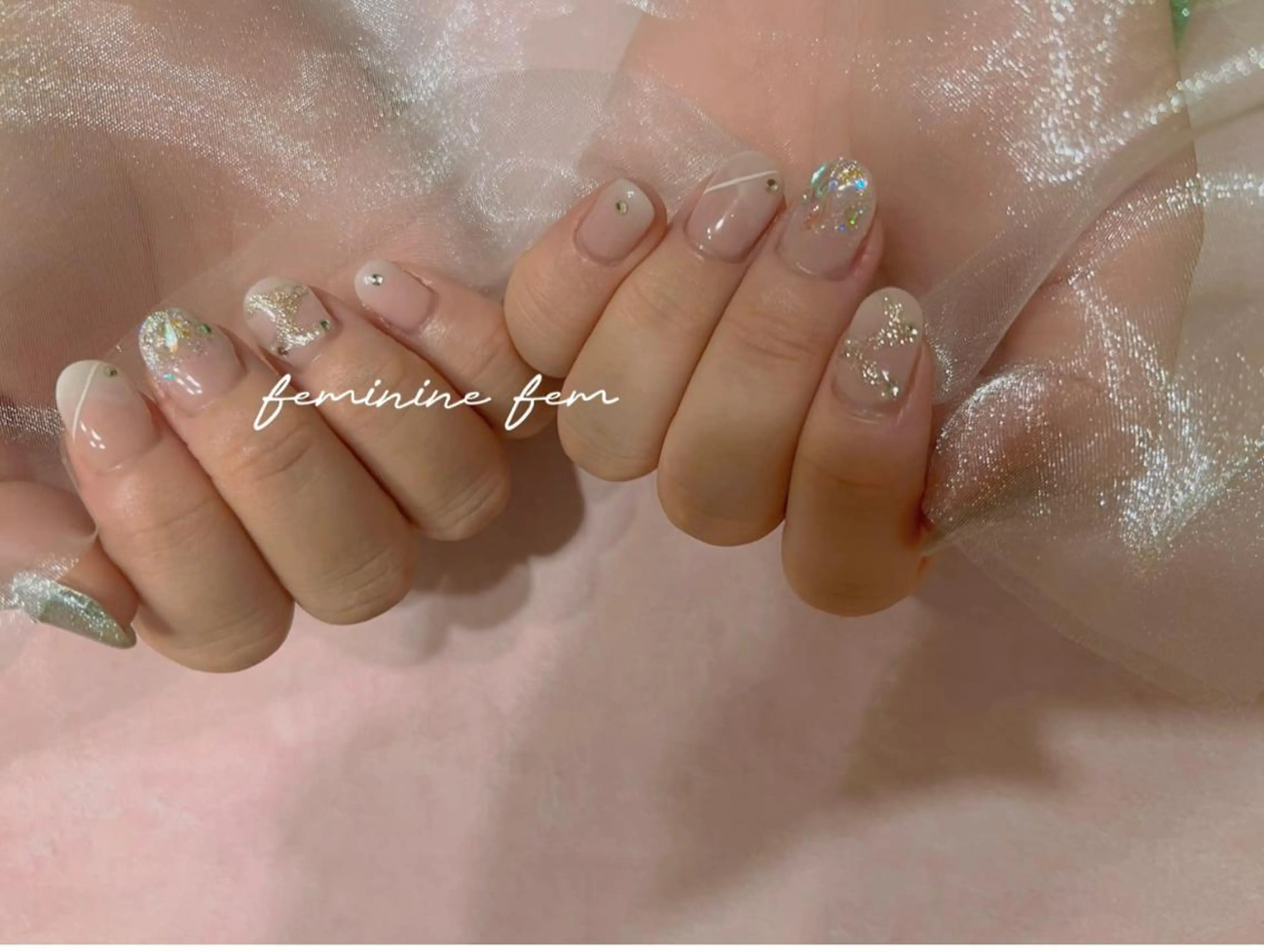 ネイル Lua.nail所属・🫧Lua.nail 🍒emuのネイルデザイン