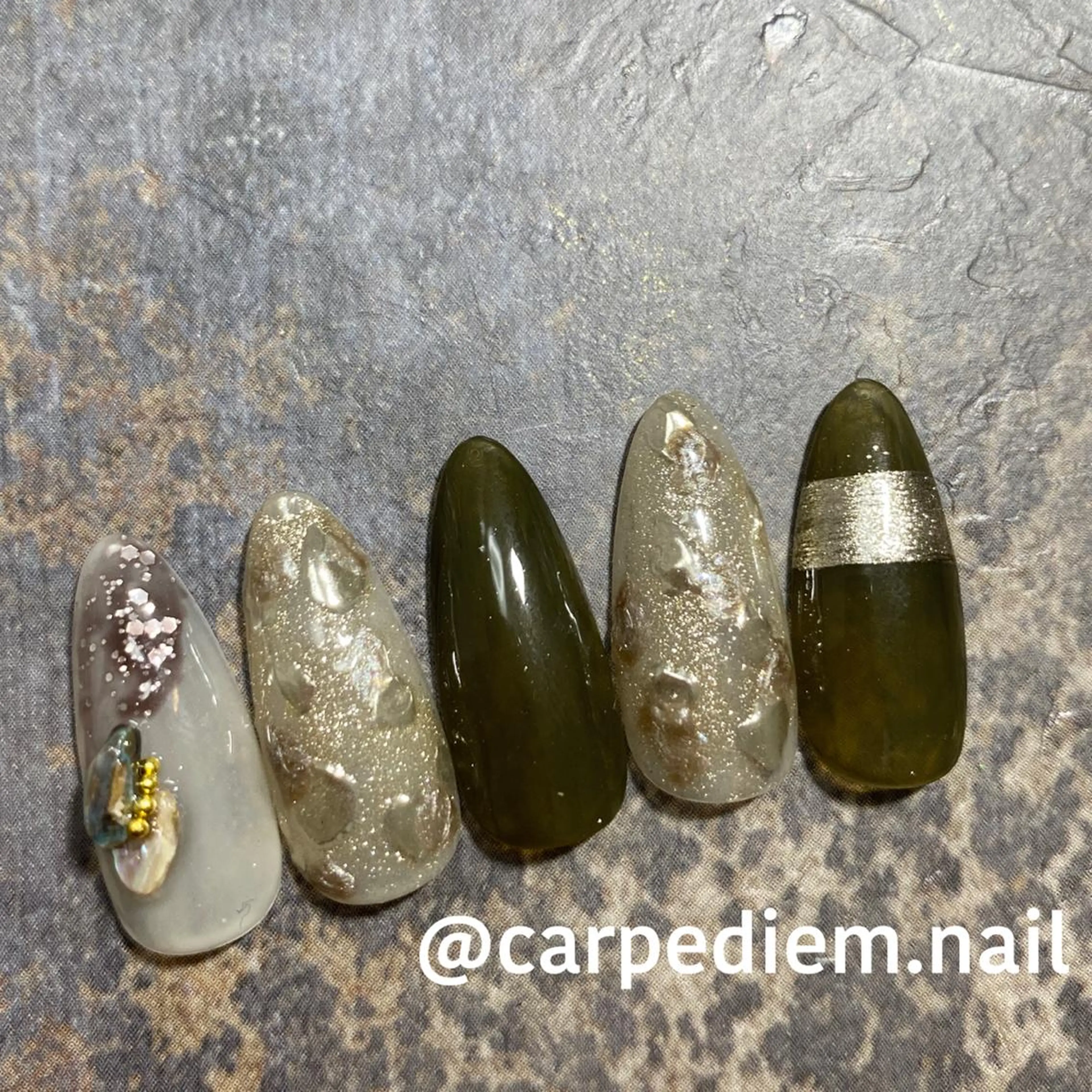 ネイル 城東区ネイルサロン carpediemのネイルデザイン