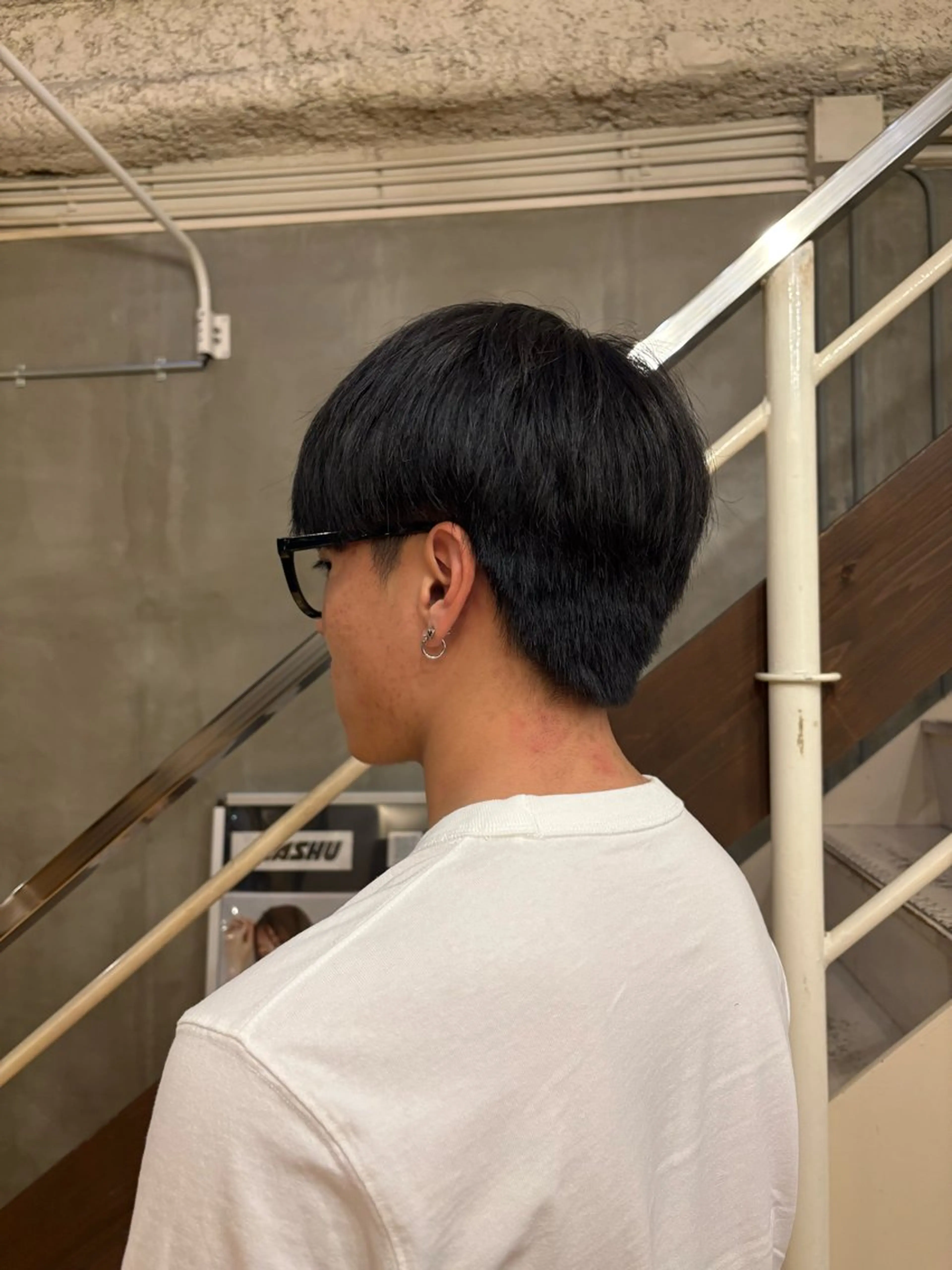 メンズ 武田玲音/カラー モデル/堀江のヘアスタイル