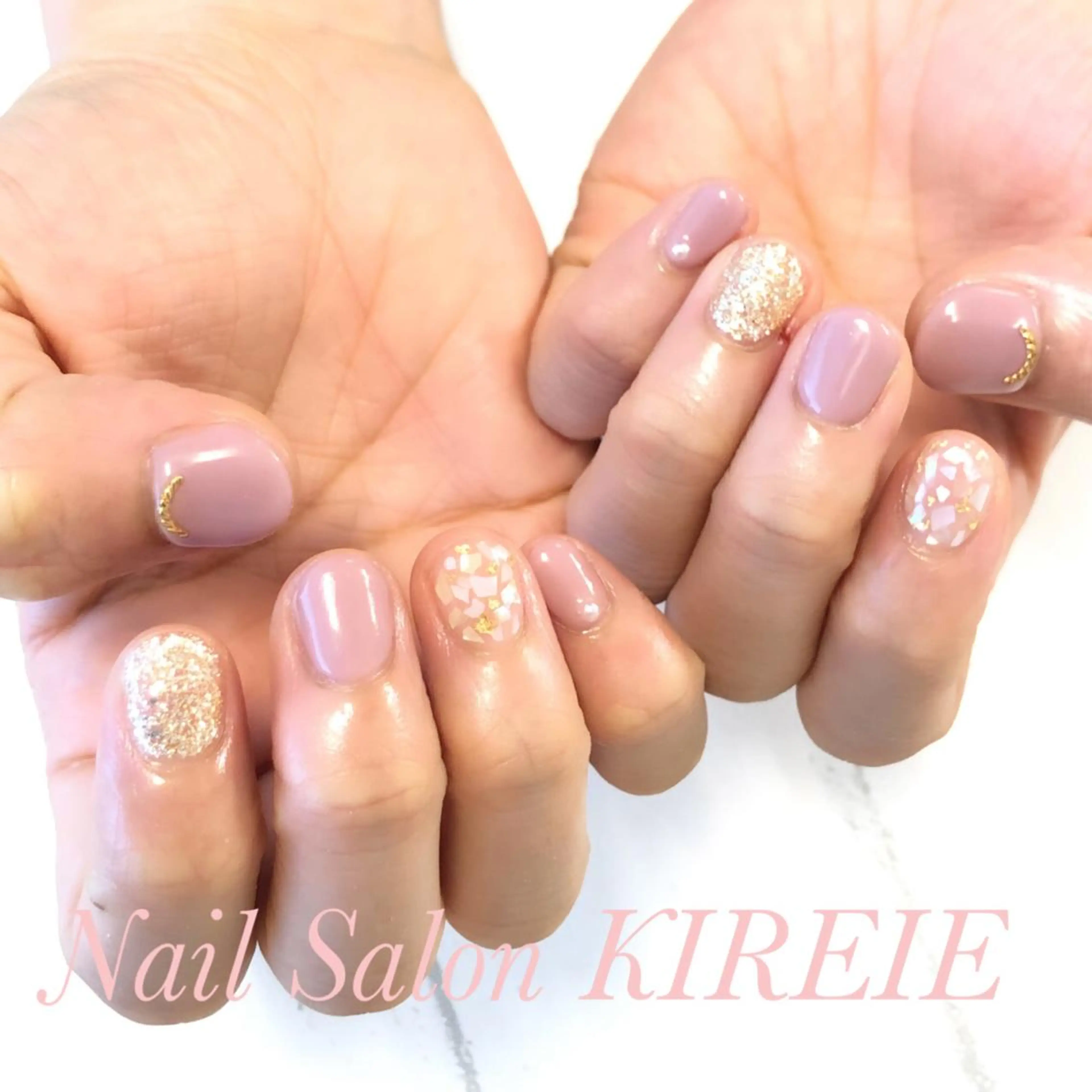 カラー ネイル ジェルネイル KIREIE NAILSのネイルデザイン