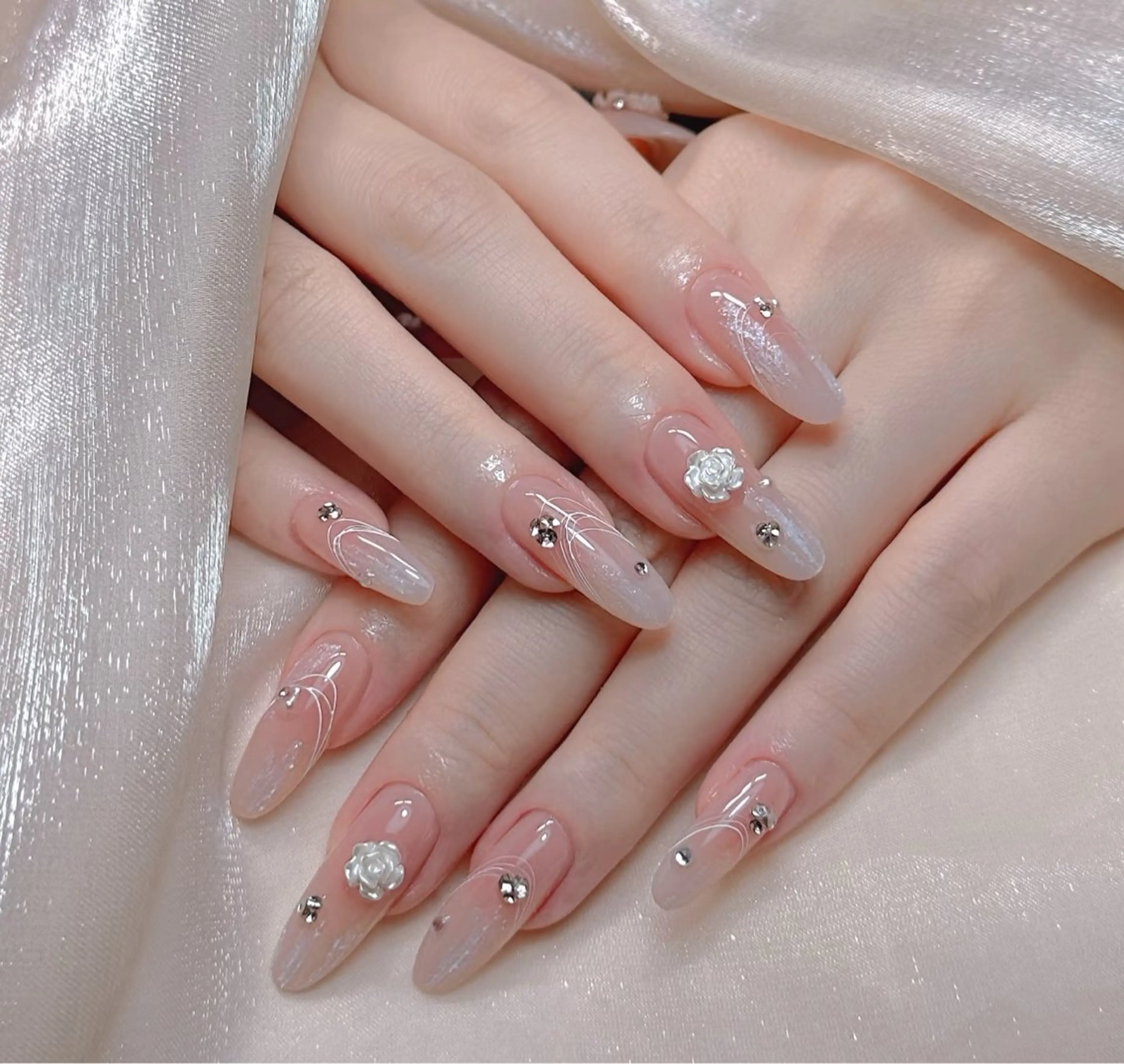 カラー ハンドネイル 🎀代々木🎀 Pinkyのネイルデザイン