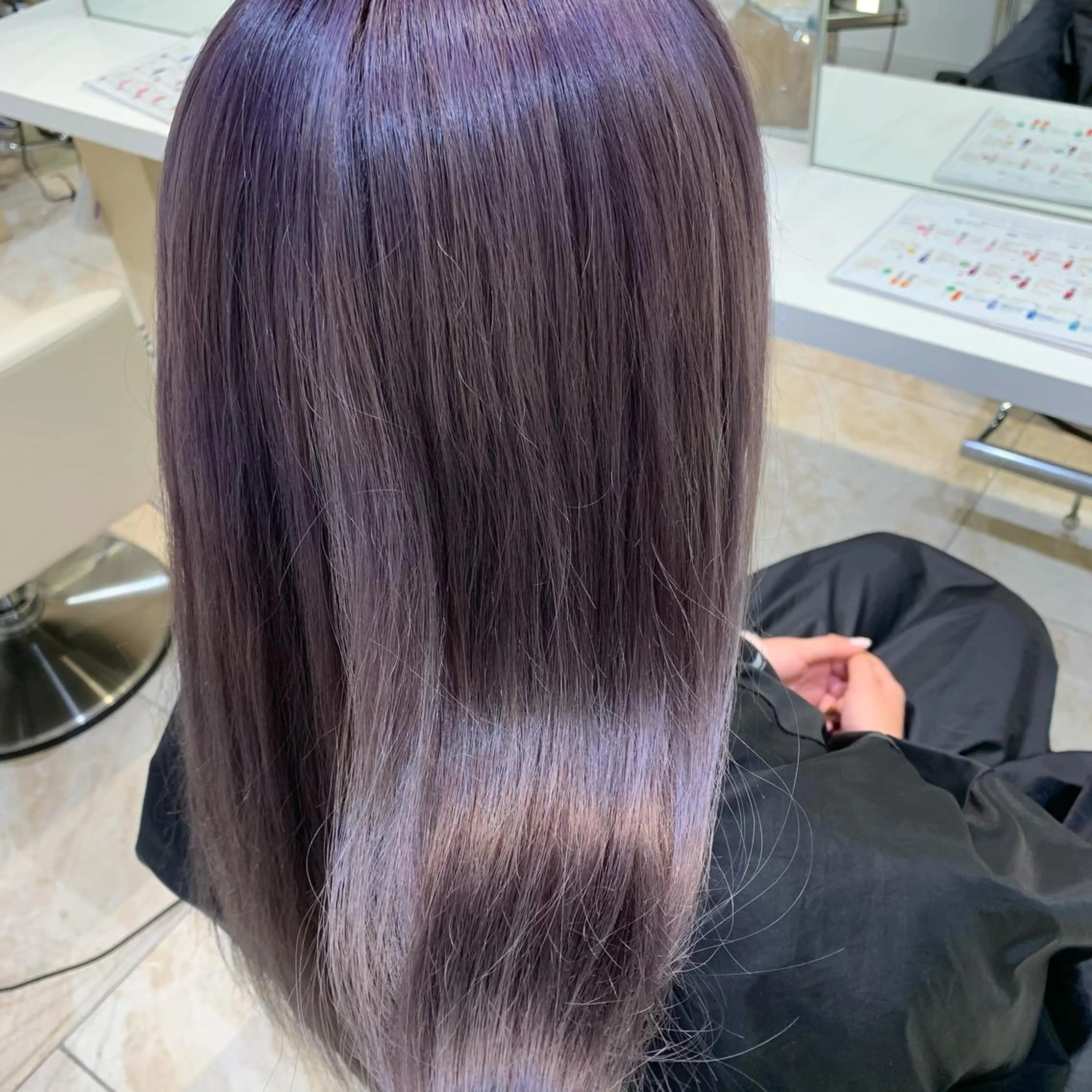 ロング カラー ケンジアネッタ Men'sのヘアスタイル