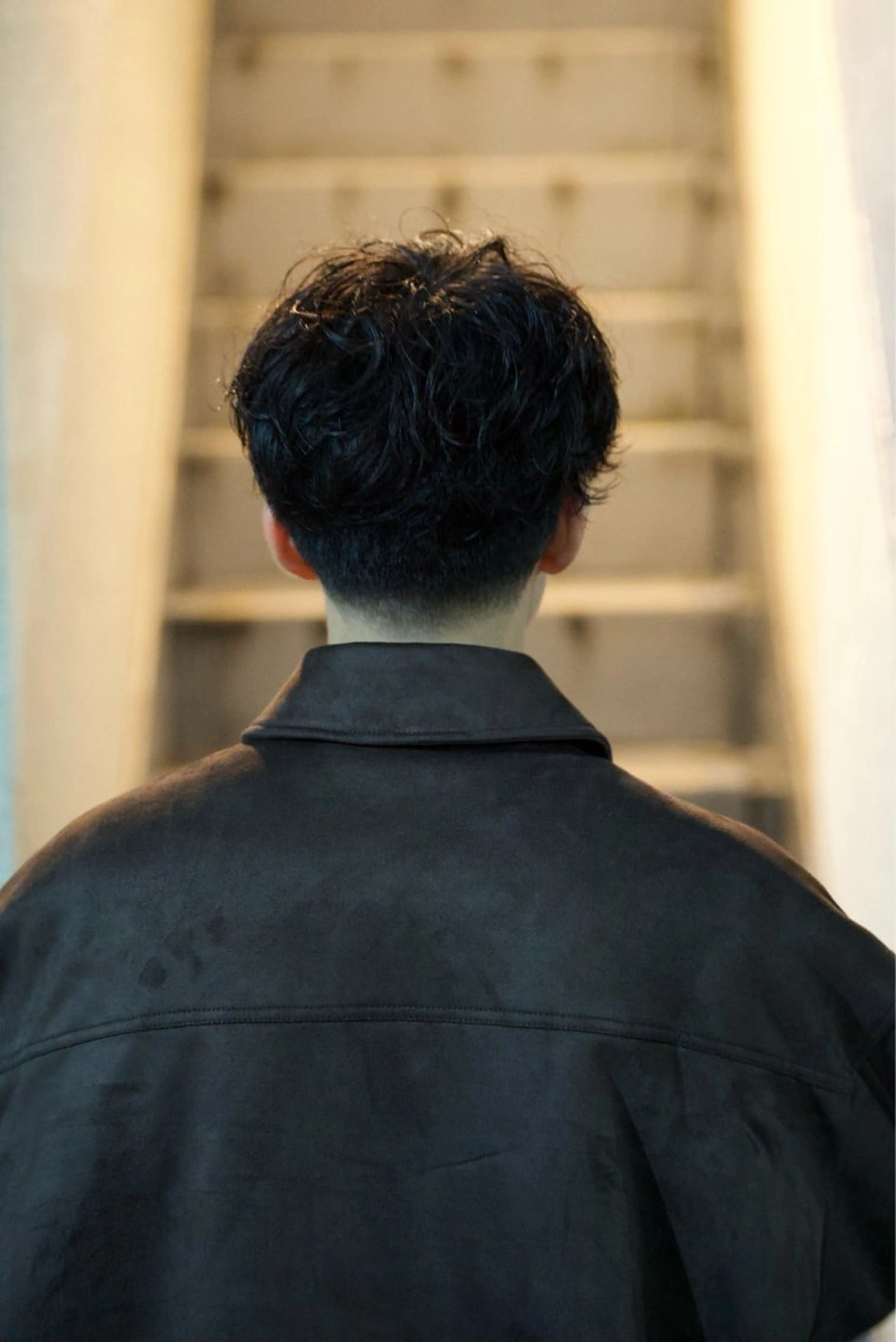 ショート パーマ メンズ フェードカット メンズパーマ 刈り上げ カット パーマ メンズ🔥 颯太のヘアスタイル