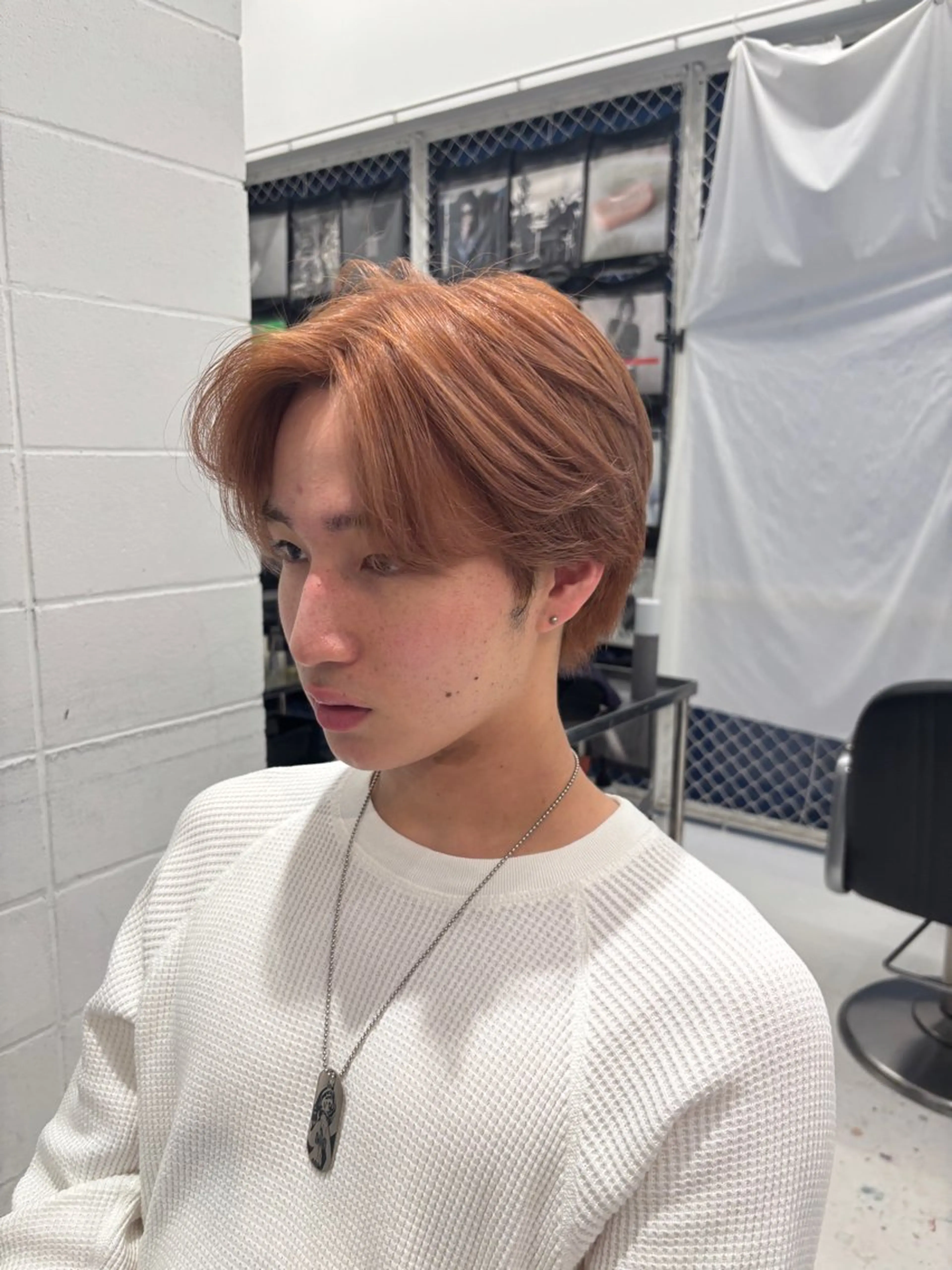 カラー メンズ ヘアカラー トリートメント 深み透明感カラー/ シュンタのヘアスタイル