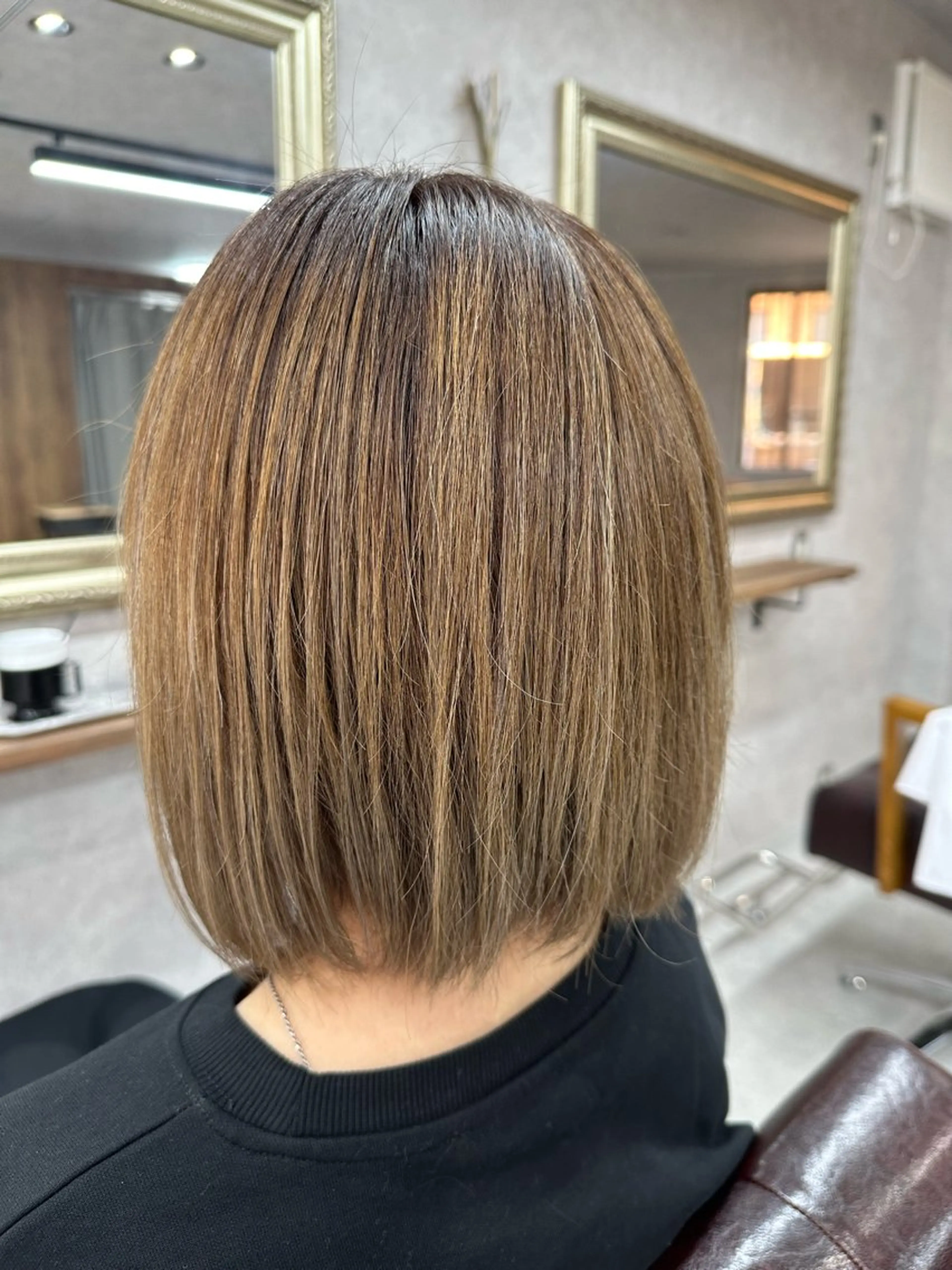 ショート カラー カット ヘアカラー トリートメント Lien 深井店のヘアスタイル