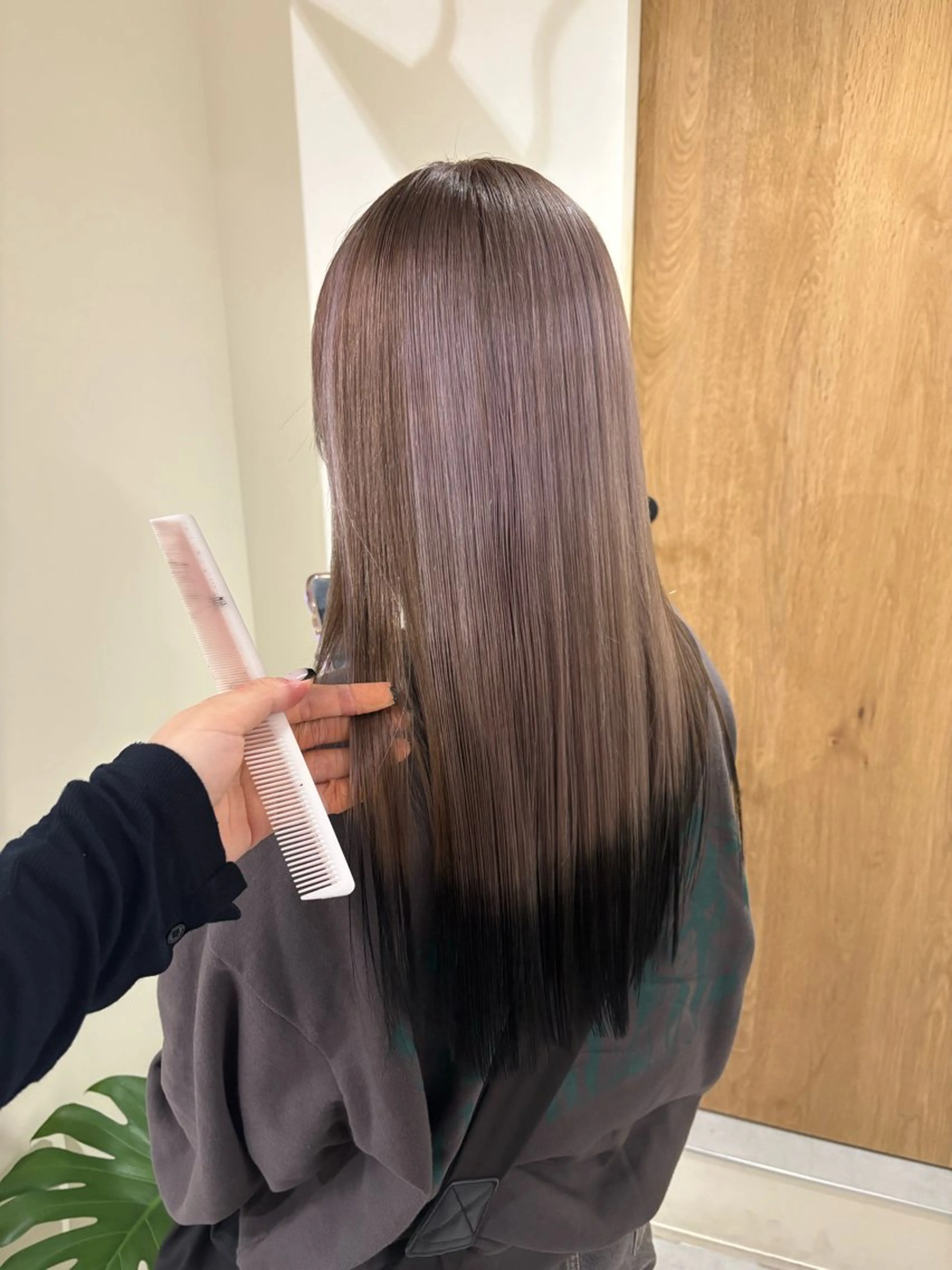 ロング カット ヘアカラー トリートメント natsuki /HUI 金山のヘアスタイル