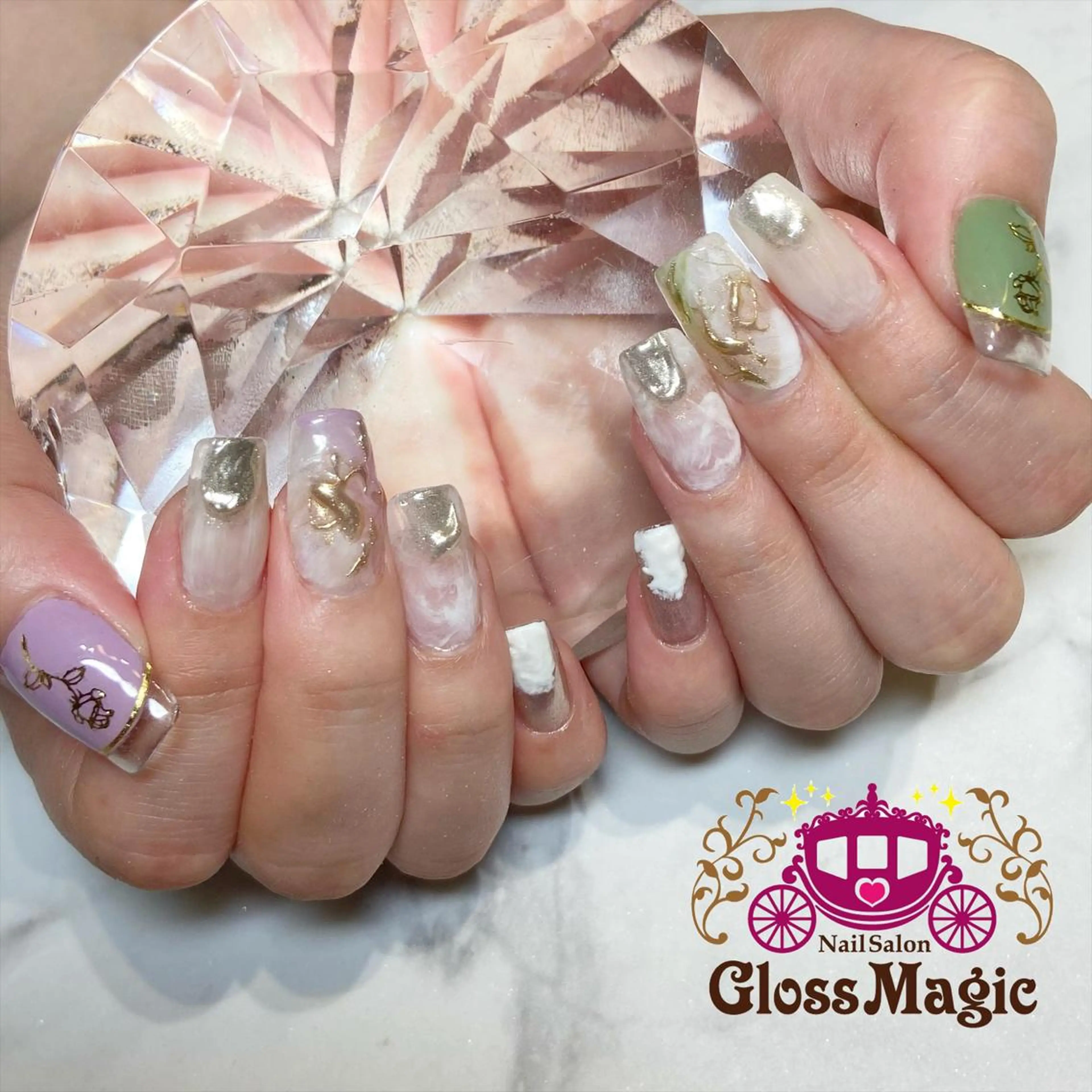 ネイル アートネイル 持ち込み ニュアンスネイル スカルプネイル ハンドネイル YUN 💅のネイルデザイン