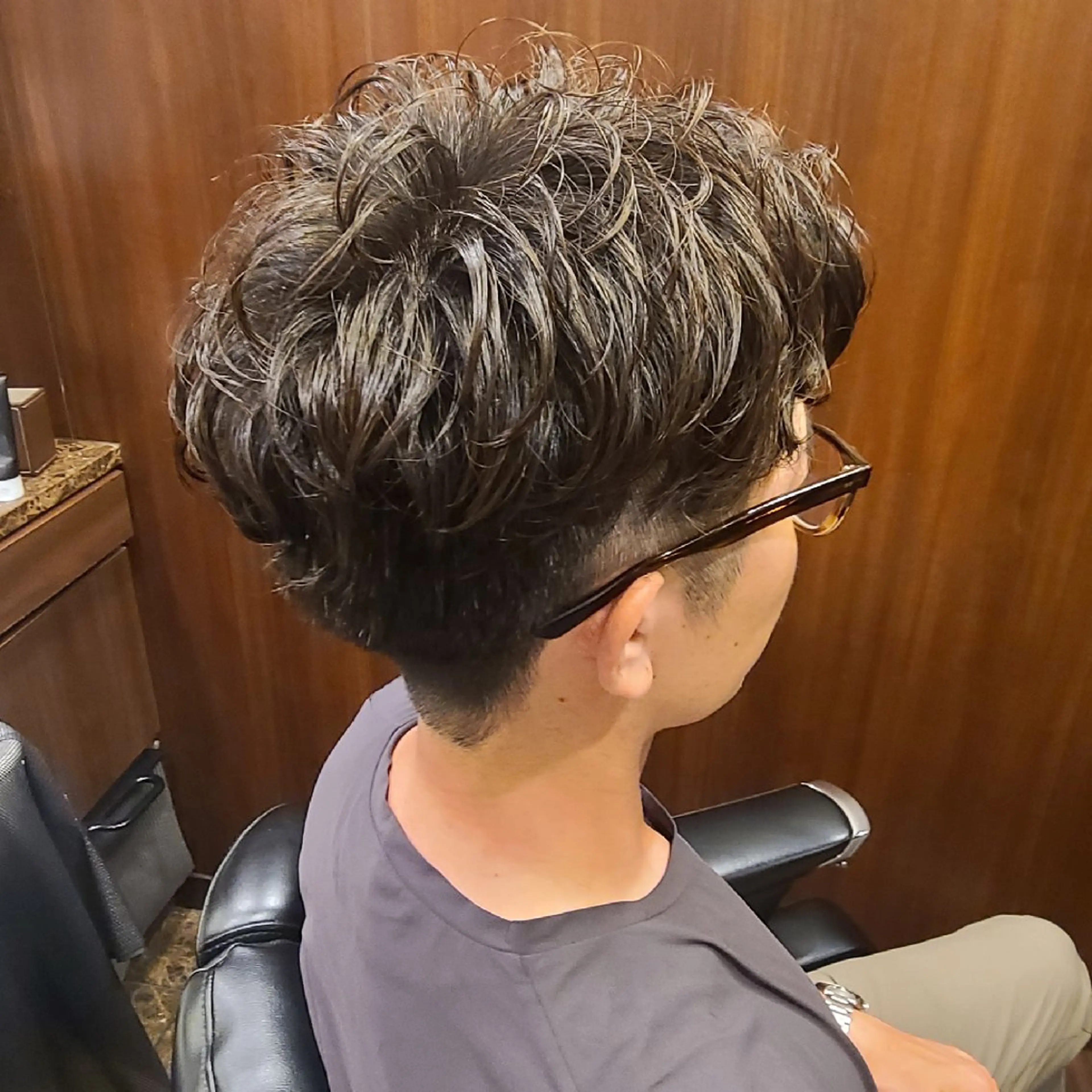 パーマ スパイラルパーマ 針生 永遠のヘアスタイル