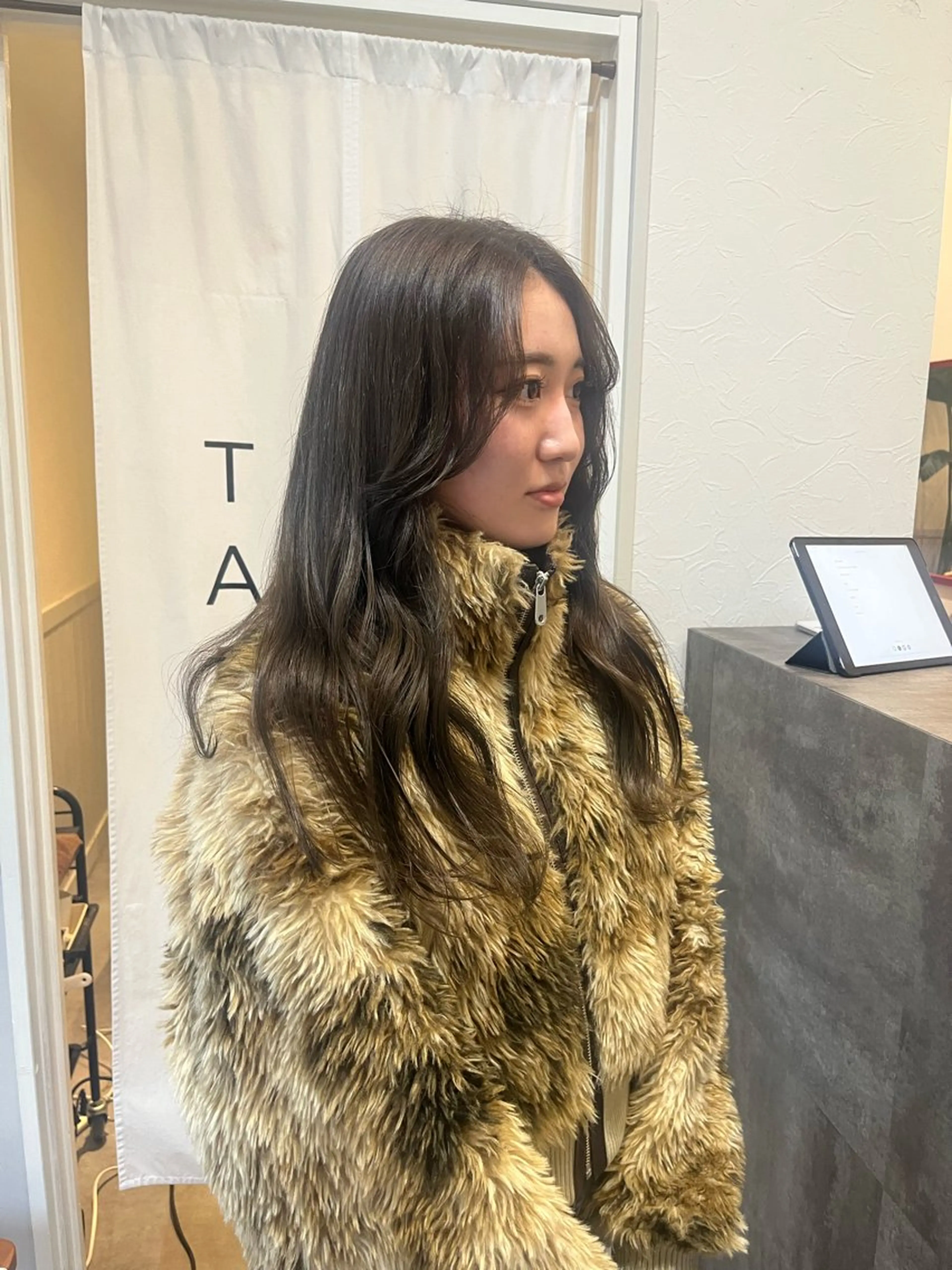 ロング カラー 金沢市/美容師/ 岡島由希美のマツエク・マツパデザイン