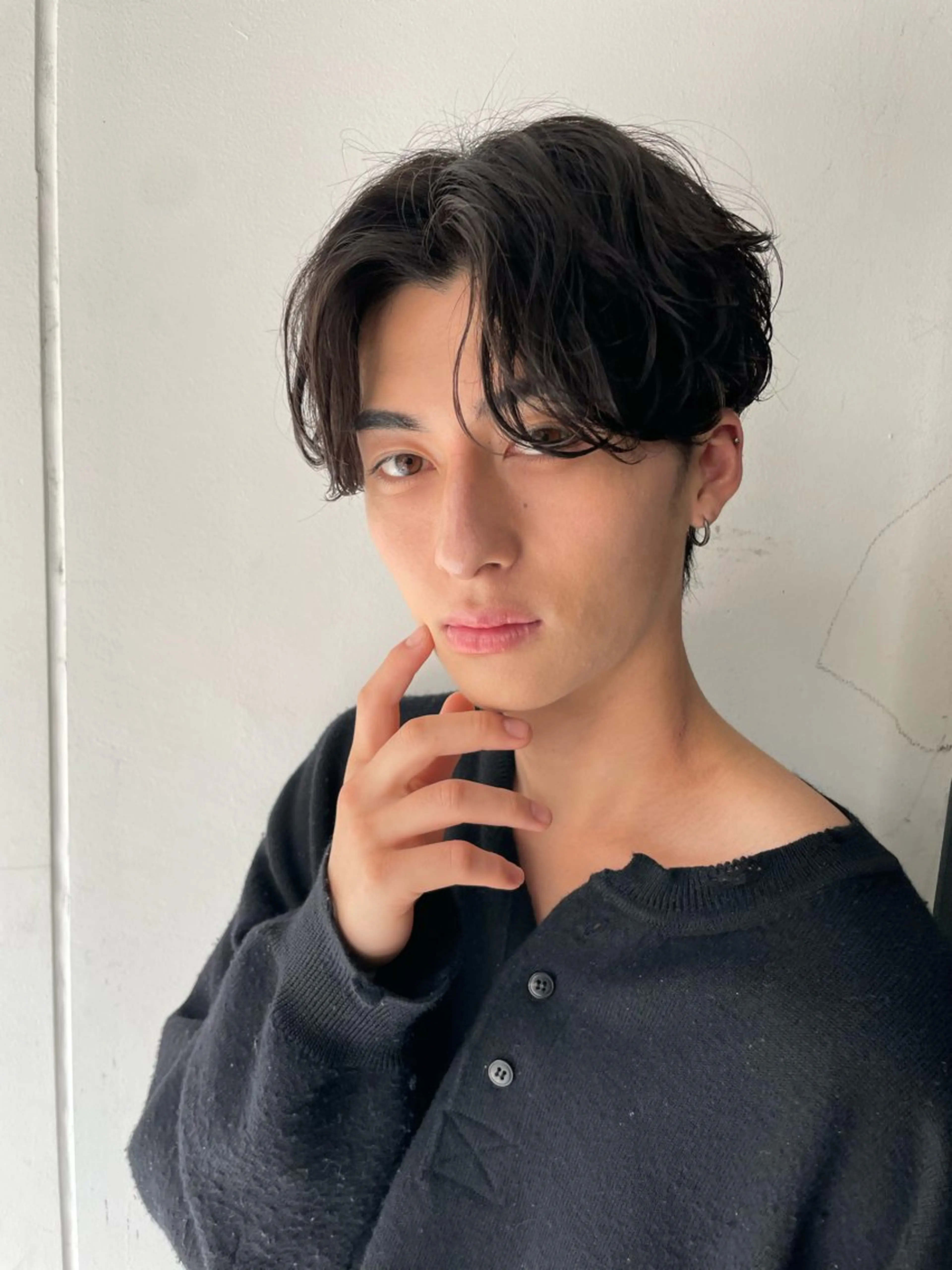 ショート カラー パーマ ヘアアレンジ メンズ カット パーマ トリートメント ヘアセット 亀井隆汰/メンズ専門 パーマ特化美容師のヘアスタイル