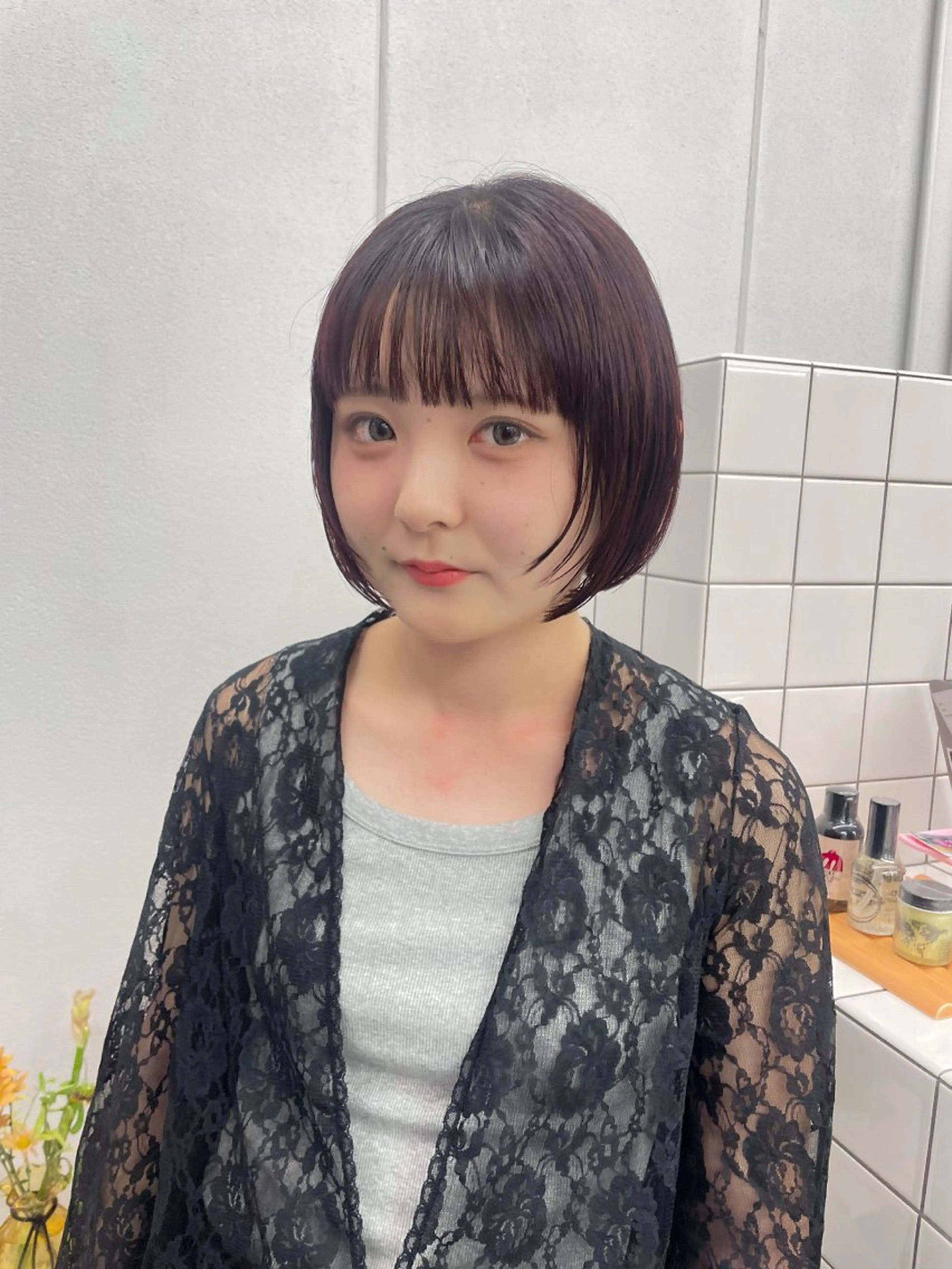 ショート カラー カット ヘアカラー トリートメント 関 京磨のヘアスタイル