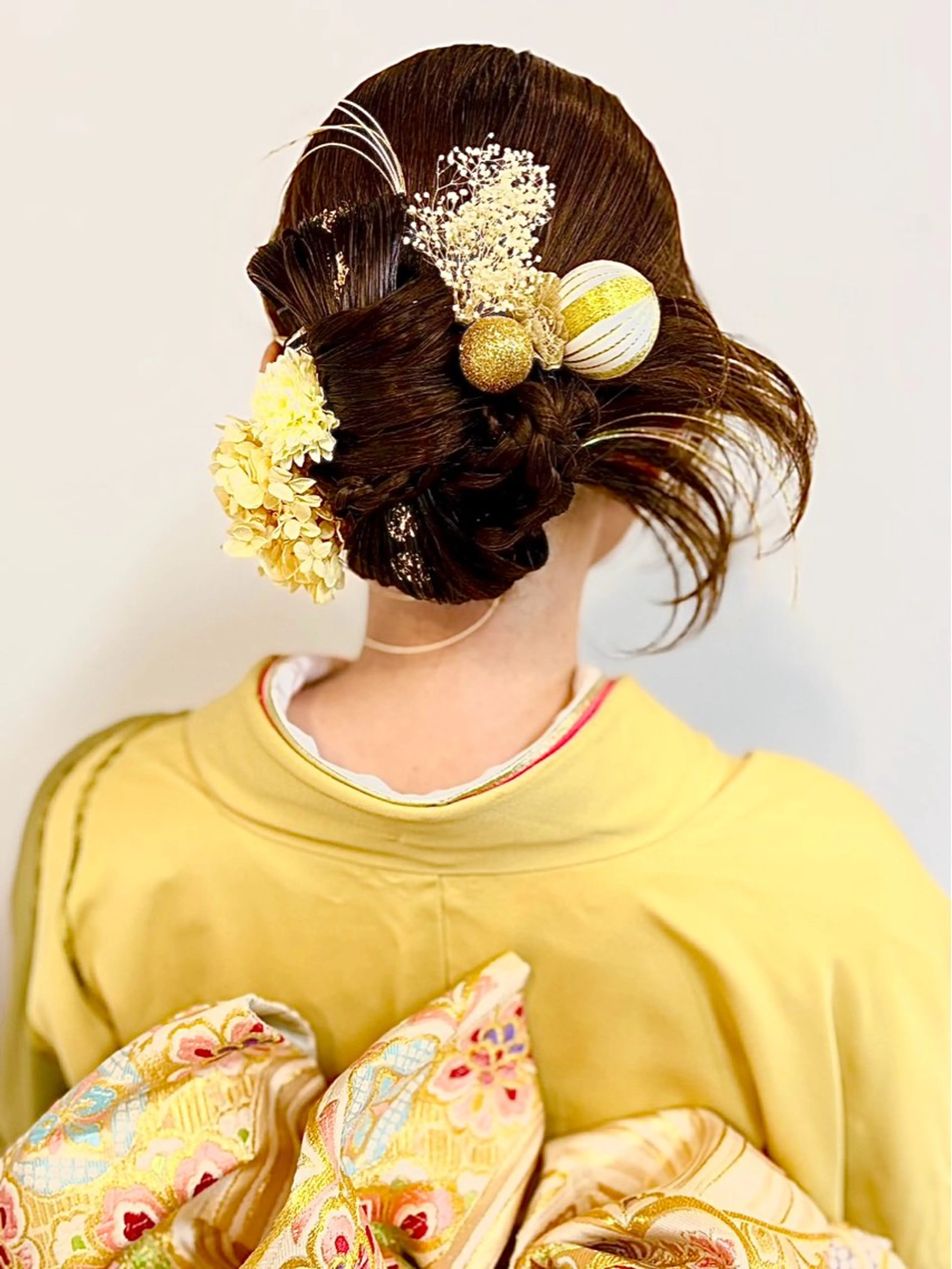 ミディアム 着付け 🩶BRAS 🩶のヘアスタイル