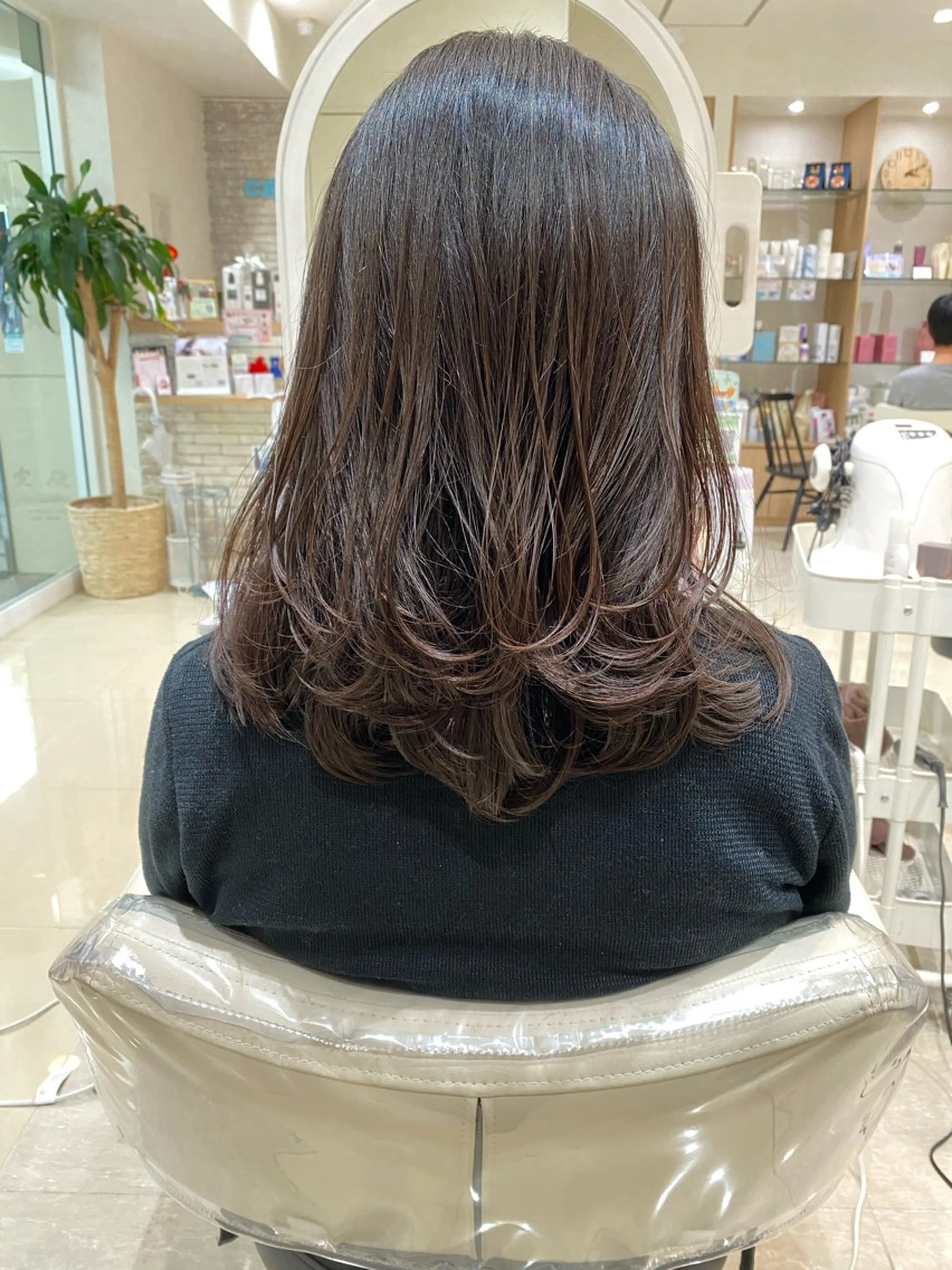 ロング レイヤー×ハイライト 🌷RINA🌷のヘアスタイル