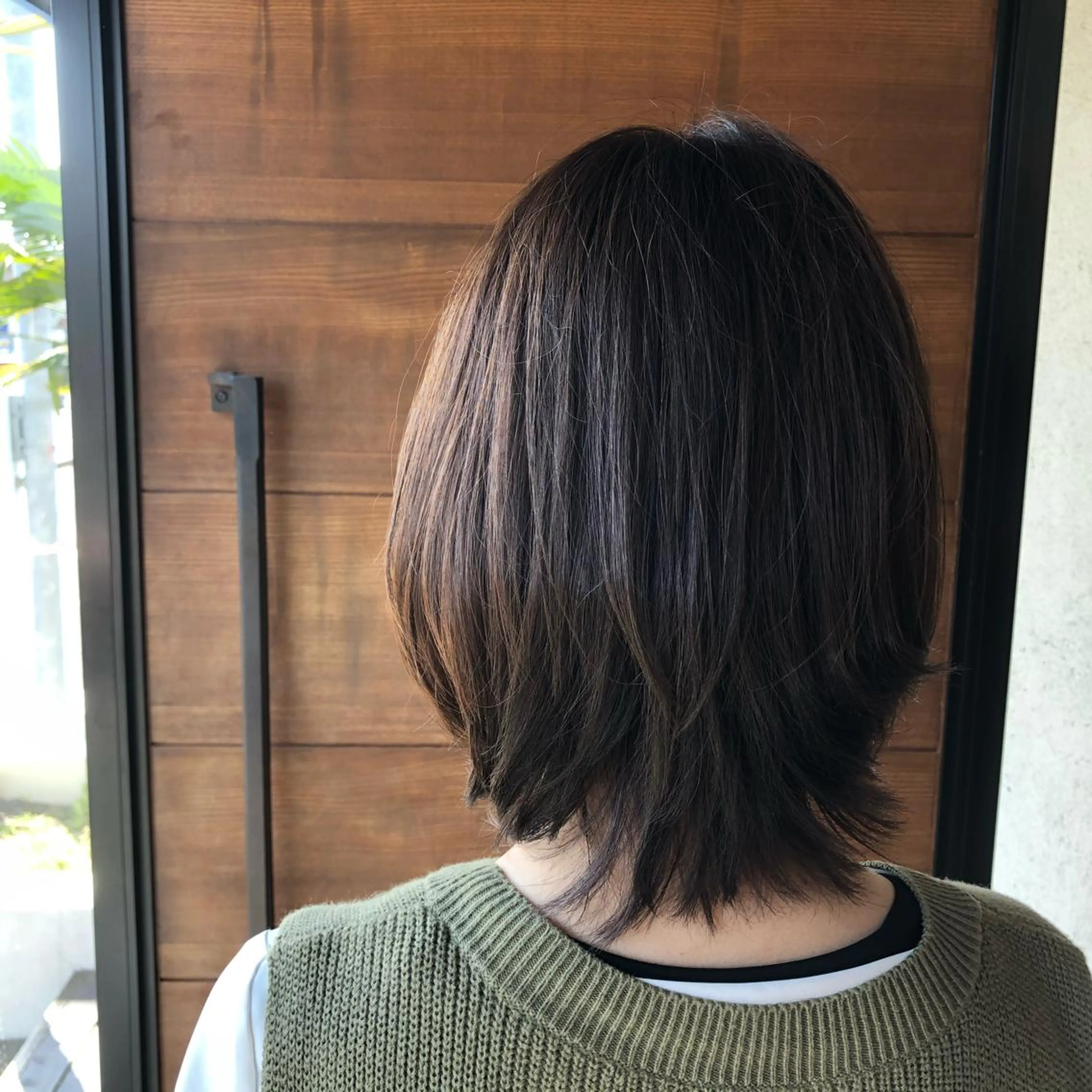 ミディアム カラー 村上 楓弥のヘアスタイル
