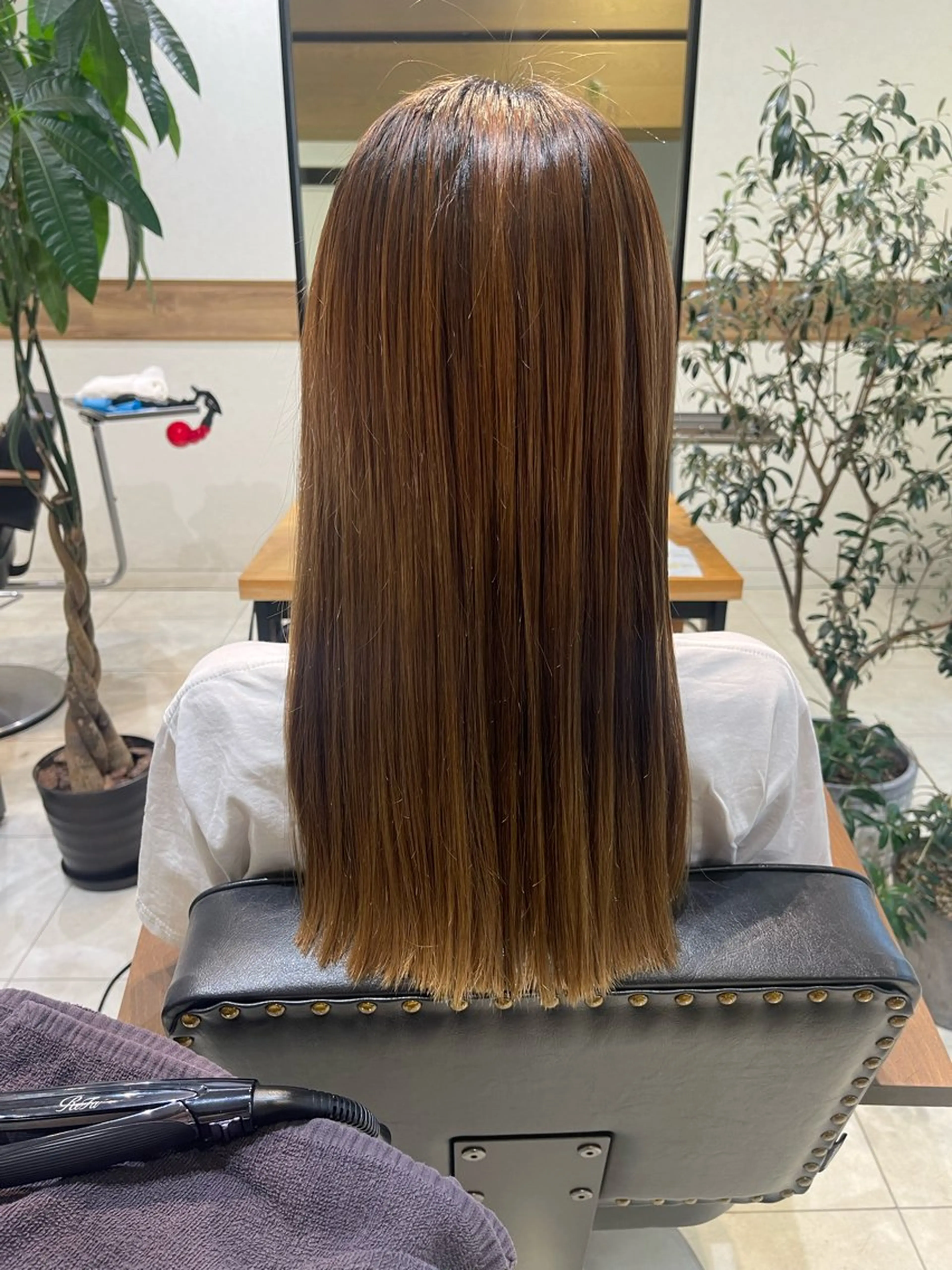 ロング 髪質改善 トリートメント 縮毛矯正・髪質改善・ ストレート🌻ゆいのヘアスタイル