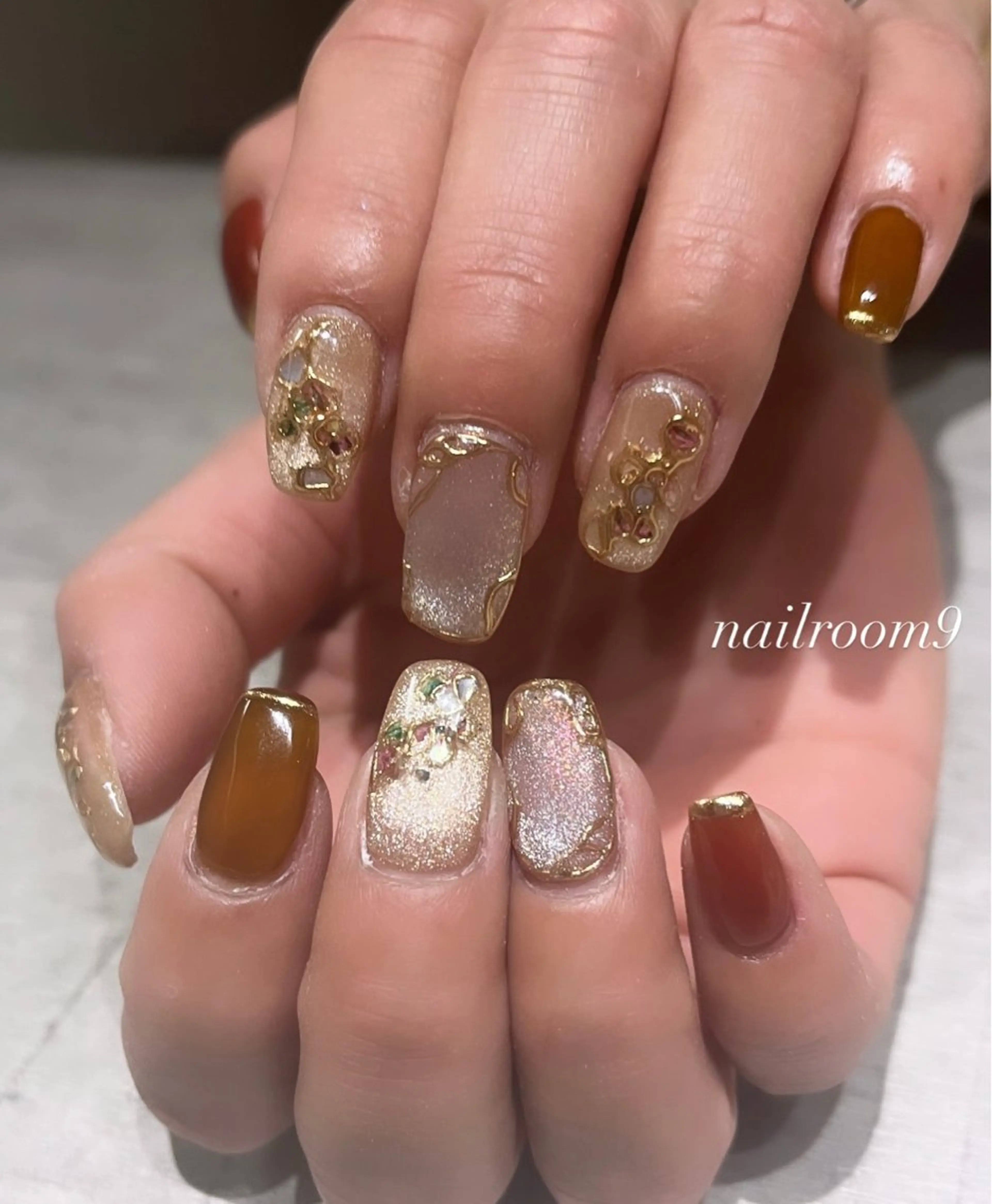 ネイル ハンドネイル nail room9 ☺︎のネイルデザイン