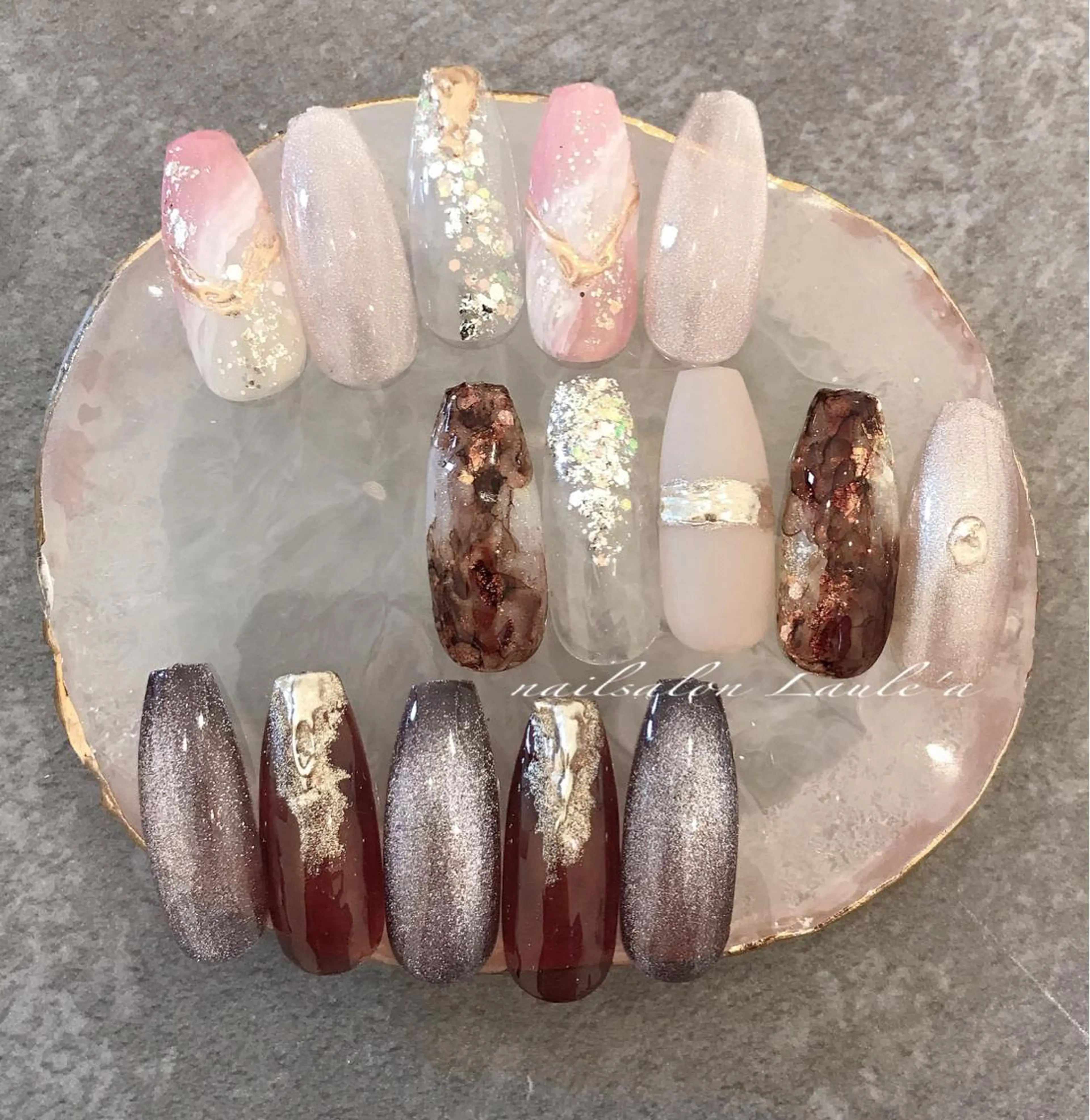 ネイル nailsalon Laule'aのネイルデザイン