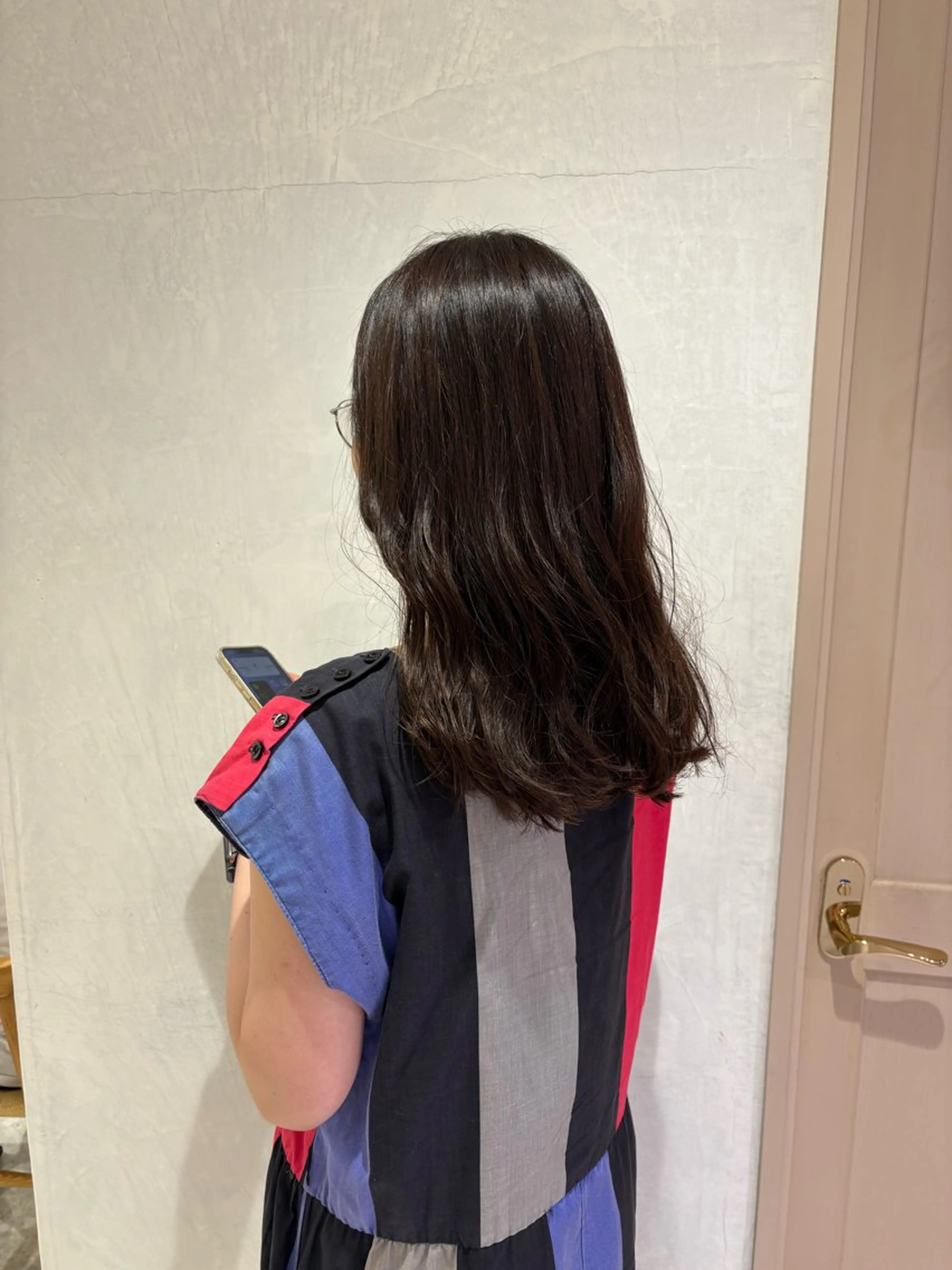 ロング ヘアカラー 小林 篤滋郎のヘアスタイル