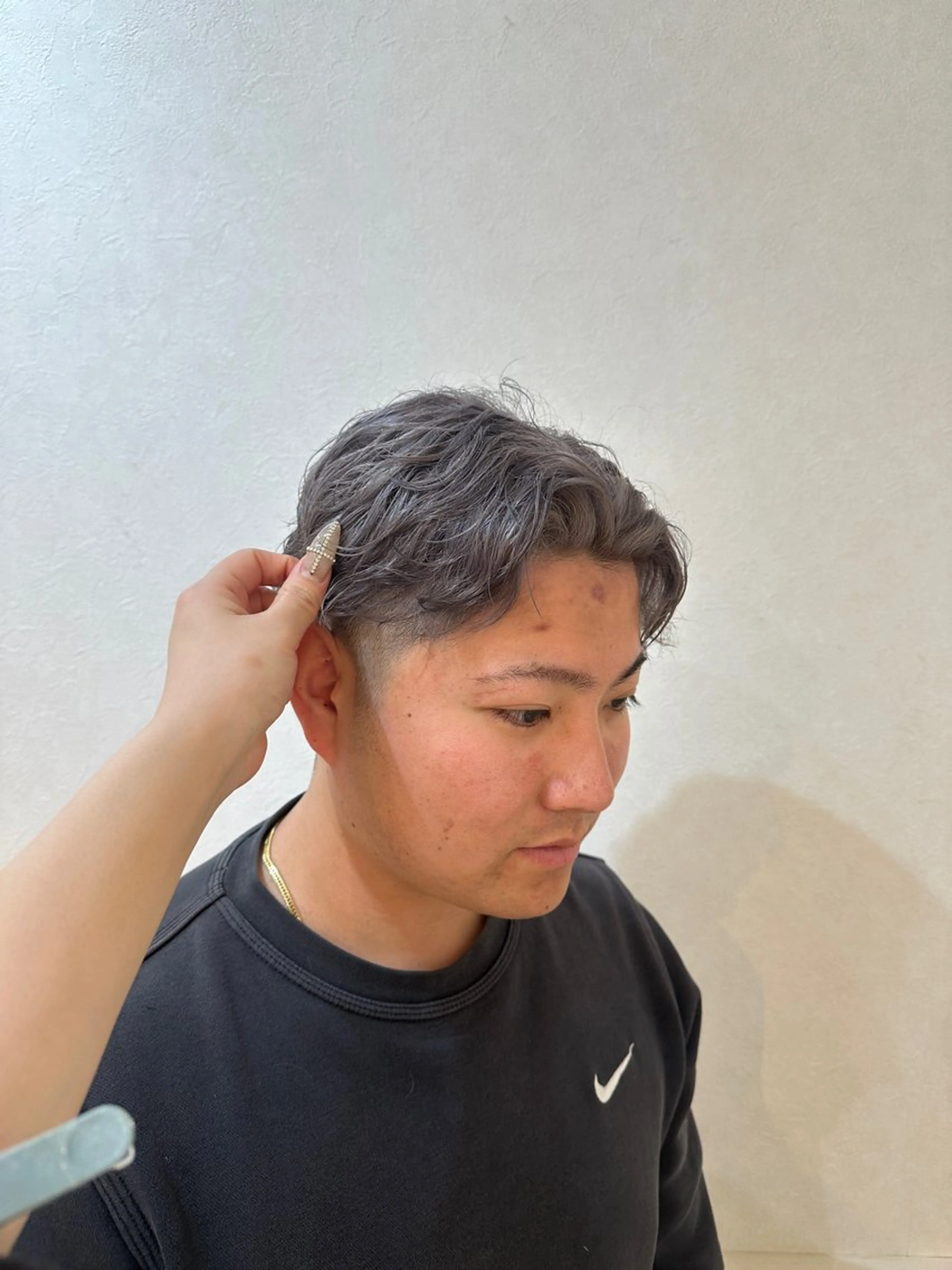 カラー 山口 珠莉のヘアスタイル