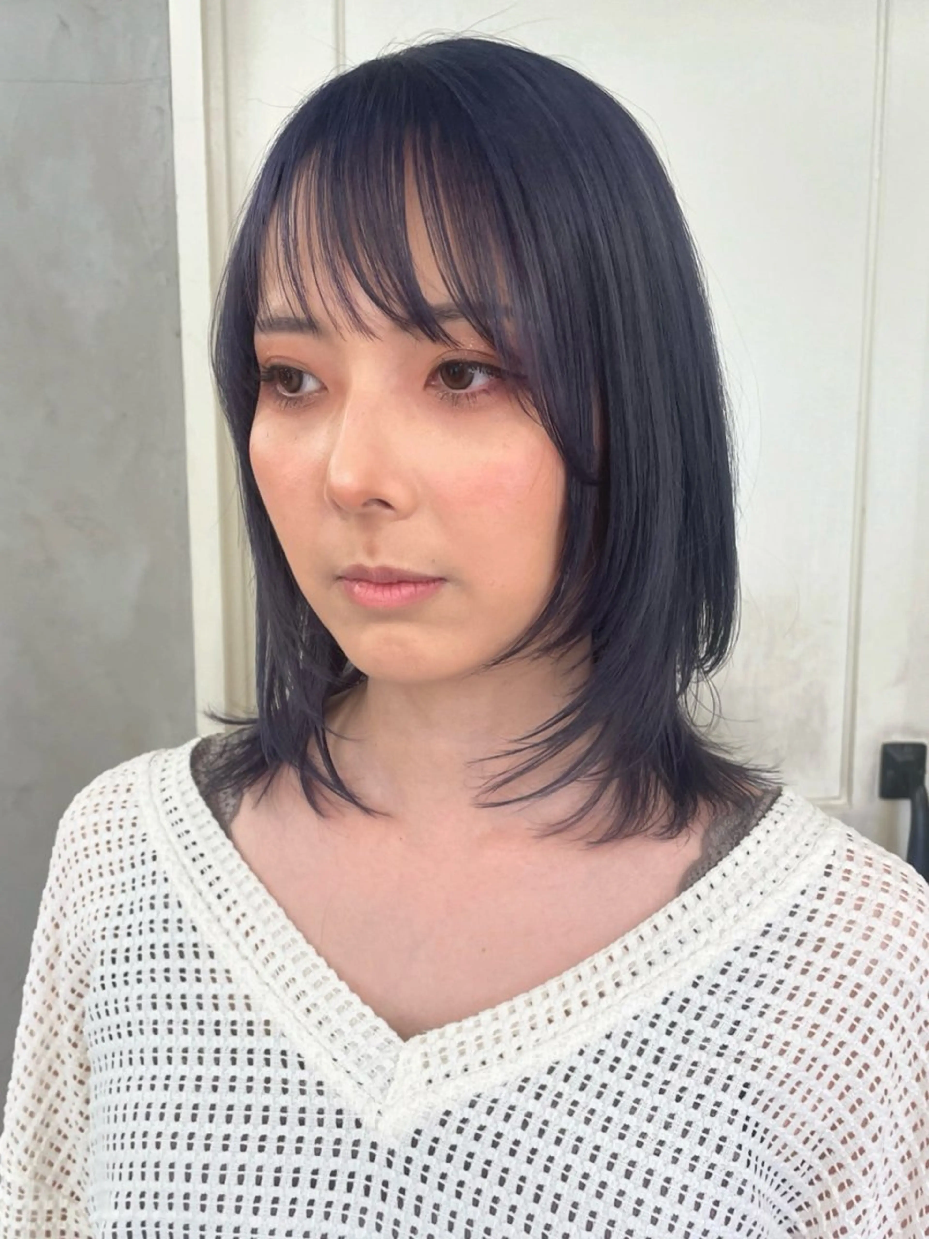 ミディアム カラー RorriM natsuのヘアスタイル