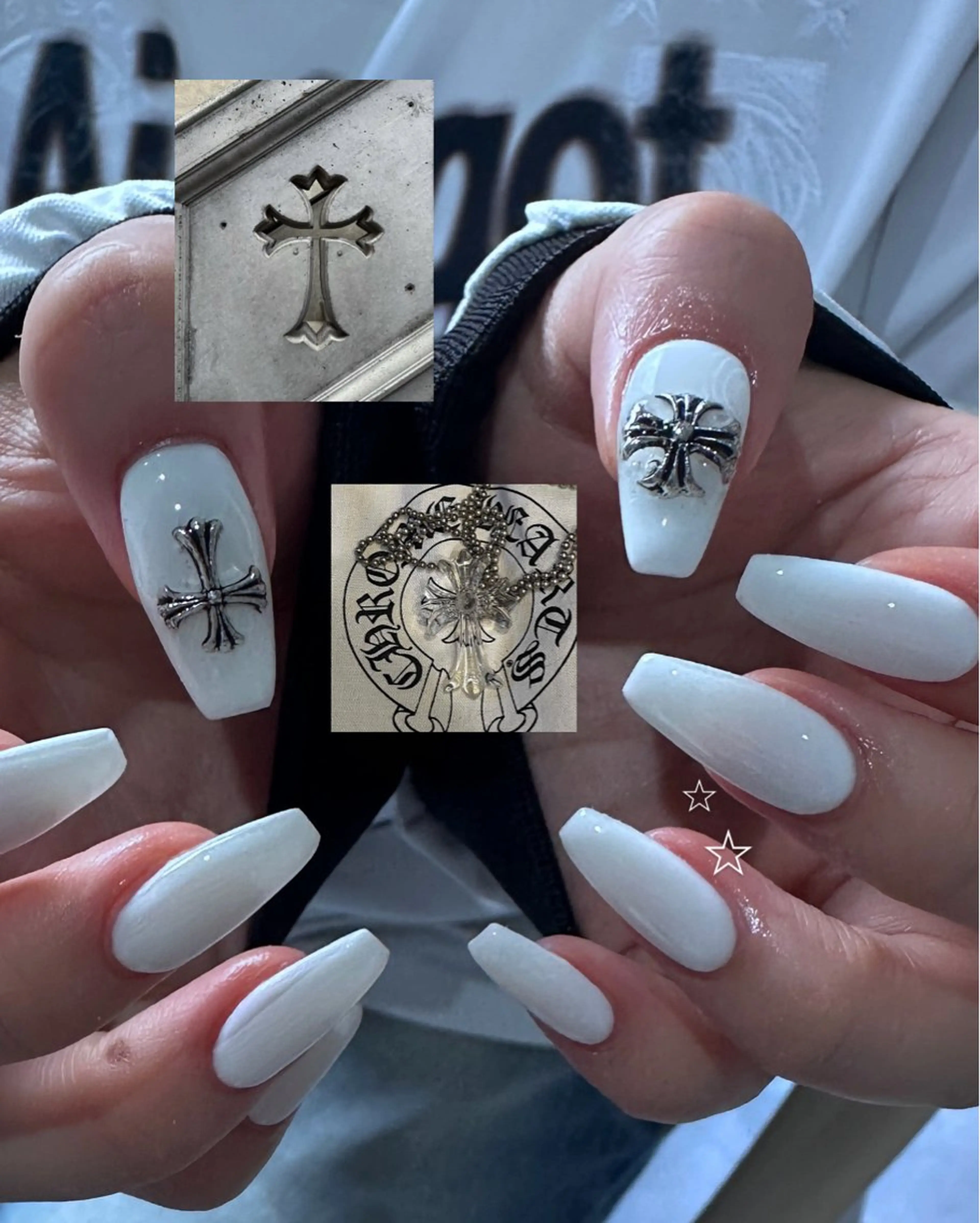 ネイル ♱˖⁺ 𝒎𝒐𝒑𝒊 ⁺のネイルデザイン