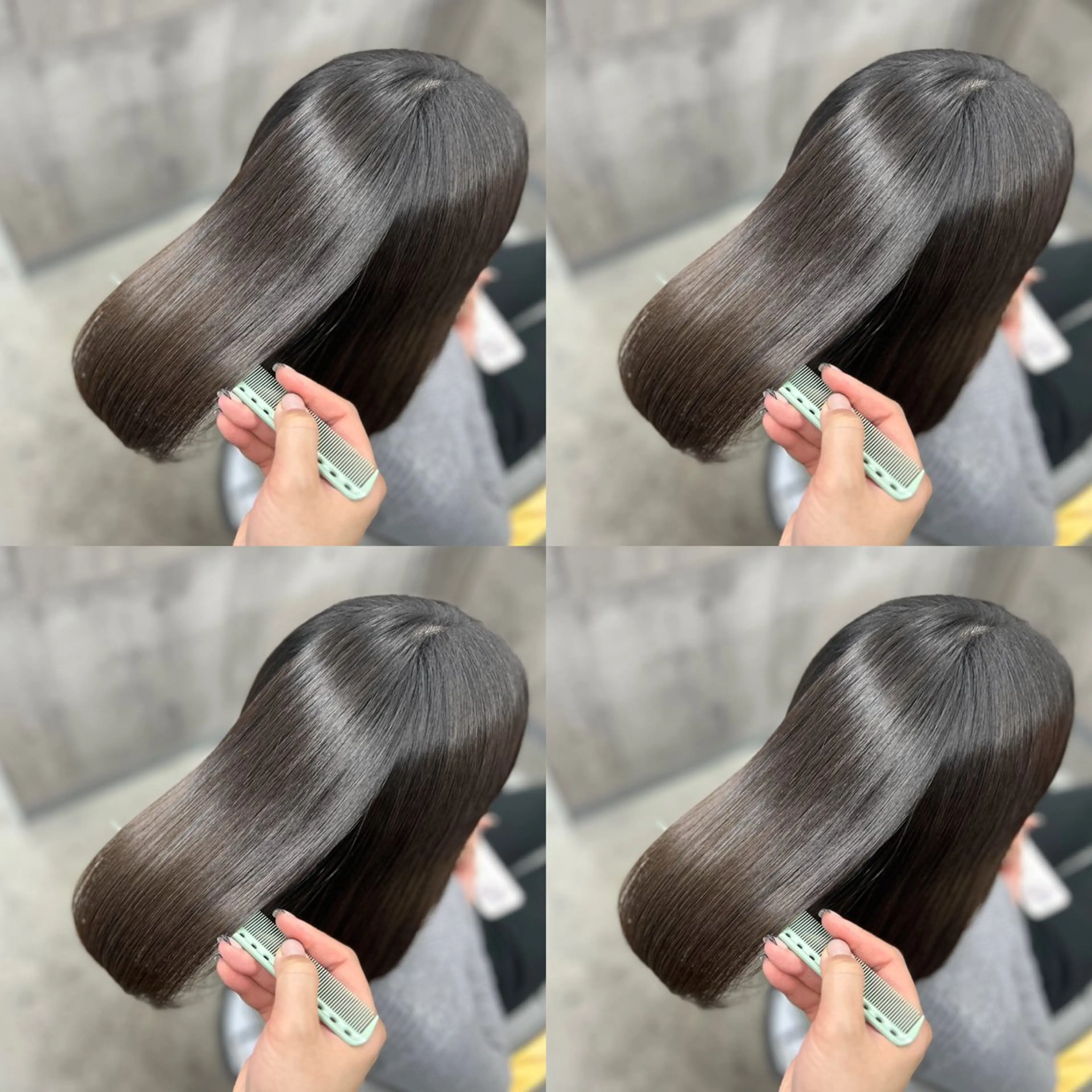 ミディアム 髪質改善 縮毛矯正 トリートメント 三宮/髪質改善/縮毛 矯正🎀MISAKIのヘアスタイル