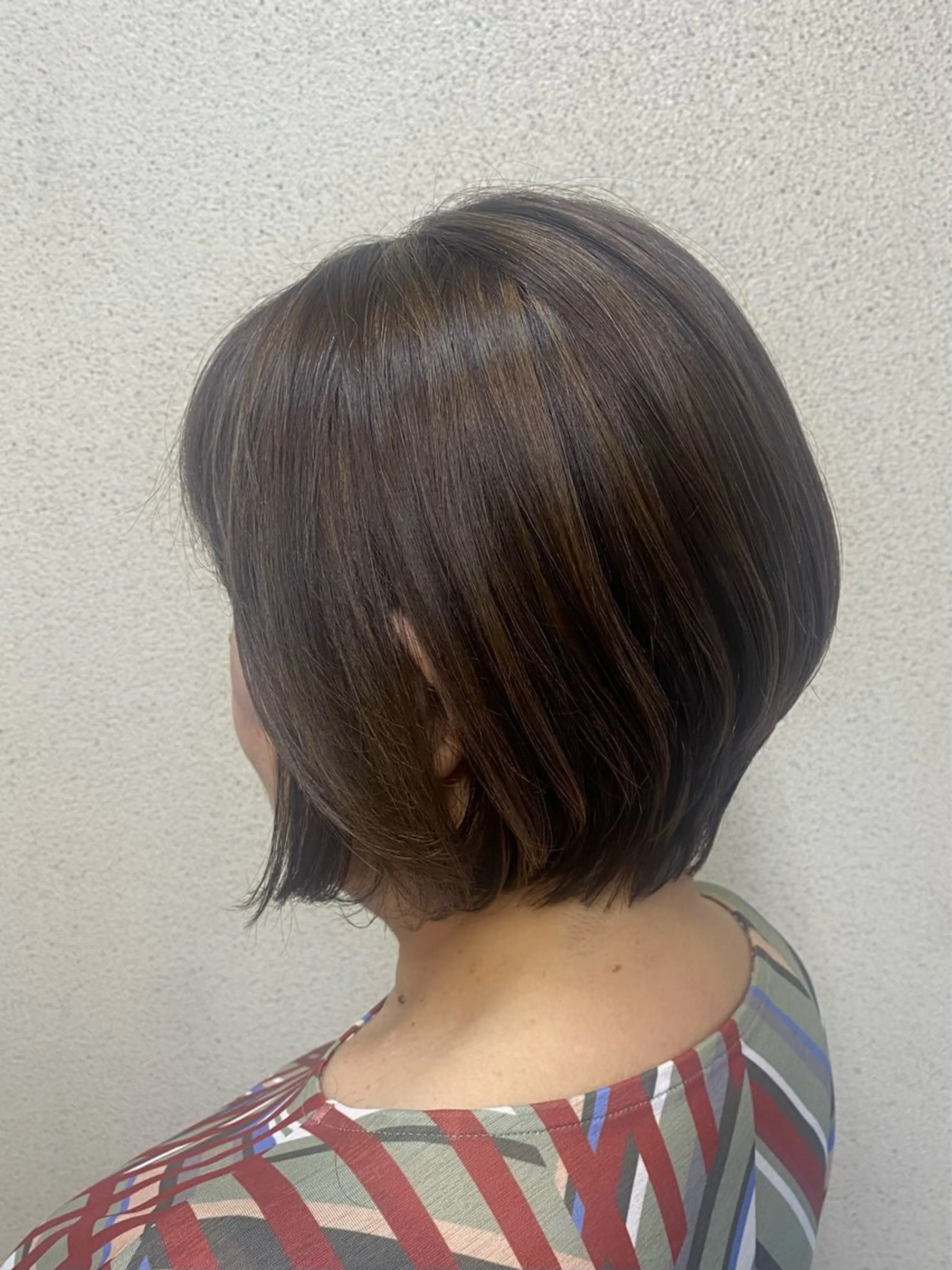 ショート 艶髪✨髪質改善カラー 楠本浩子のヘアスタイル