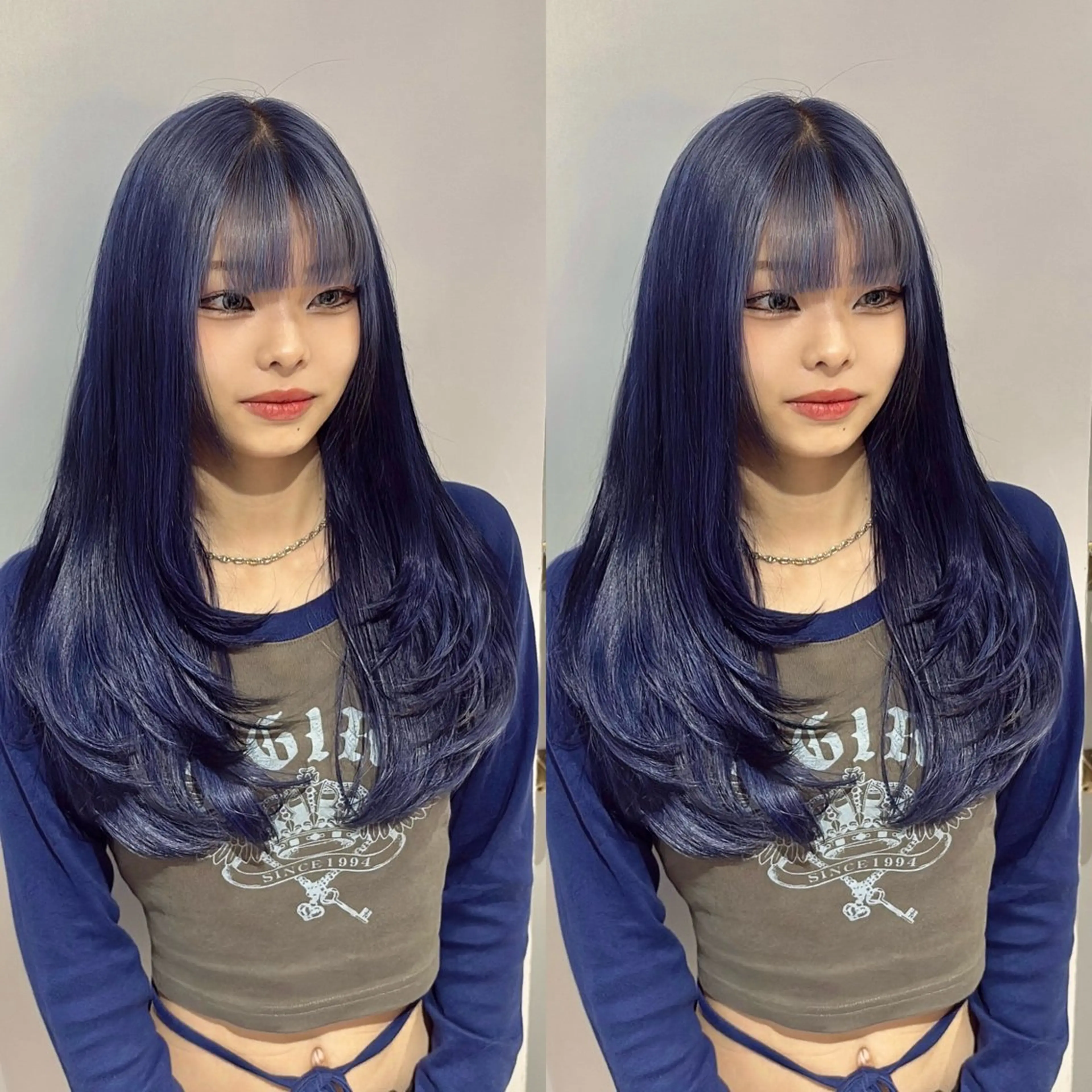 セミロング カラー Minami. 🩵 再現性特化ヘアのヘアスタイル