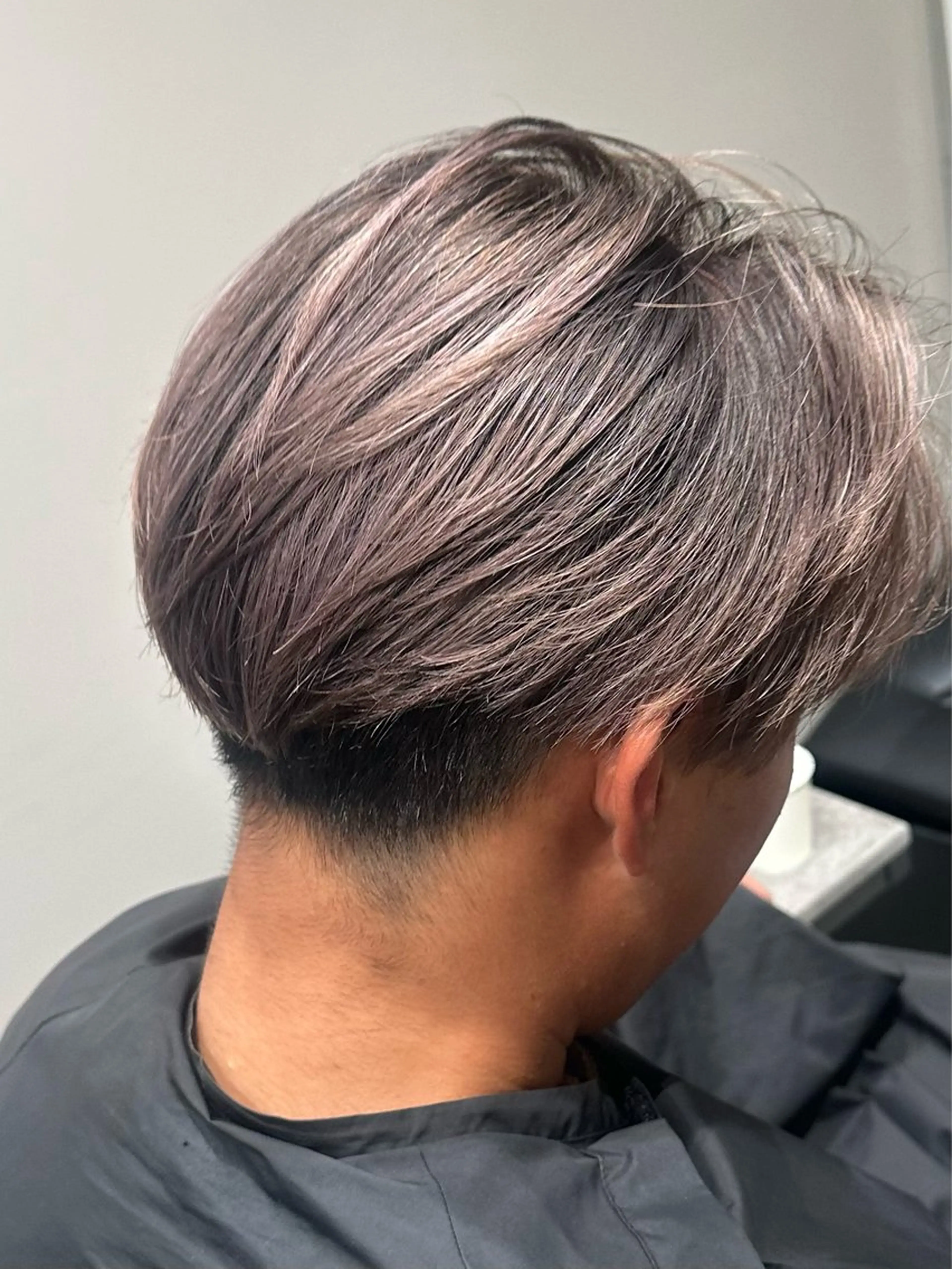 カラー メンズ メンズバレイヤージュ バレイヤージュ カット ヘアカラー メンズバレイヤージュ /町田/木村悠月のヘアスタイル