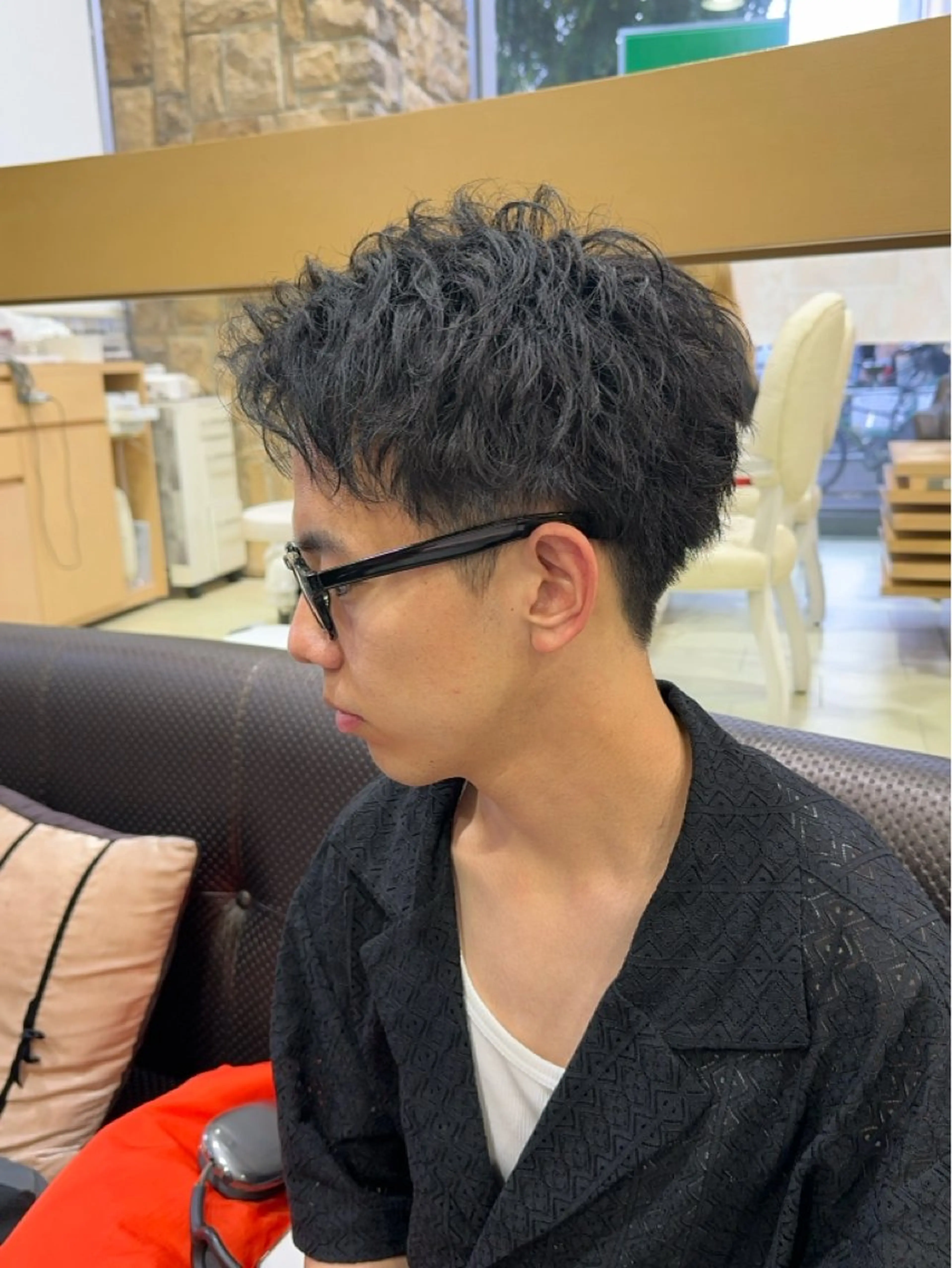 【就活、インターン生向け】メンズカット＋メンズカラー＋トリートメントの写真