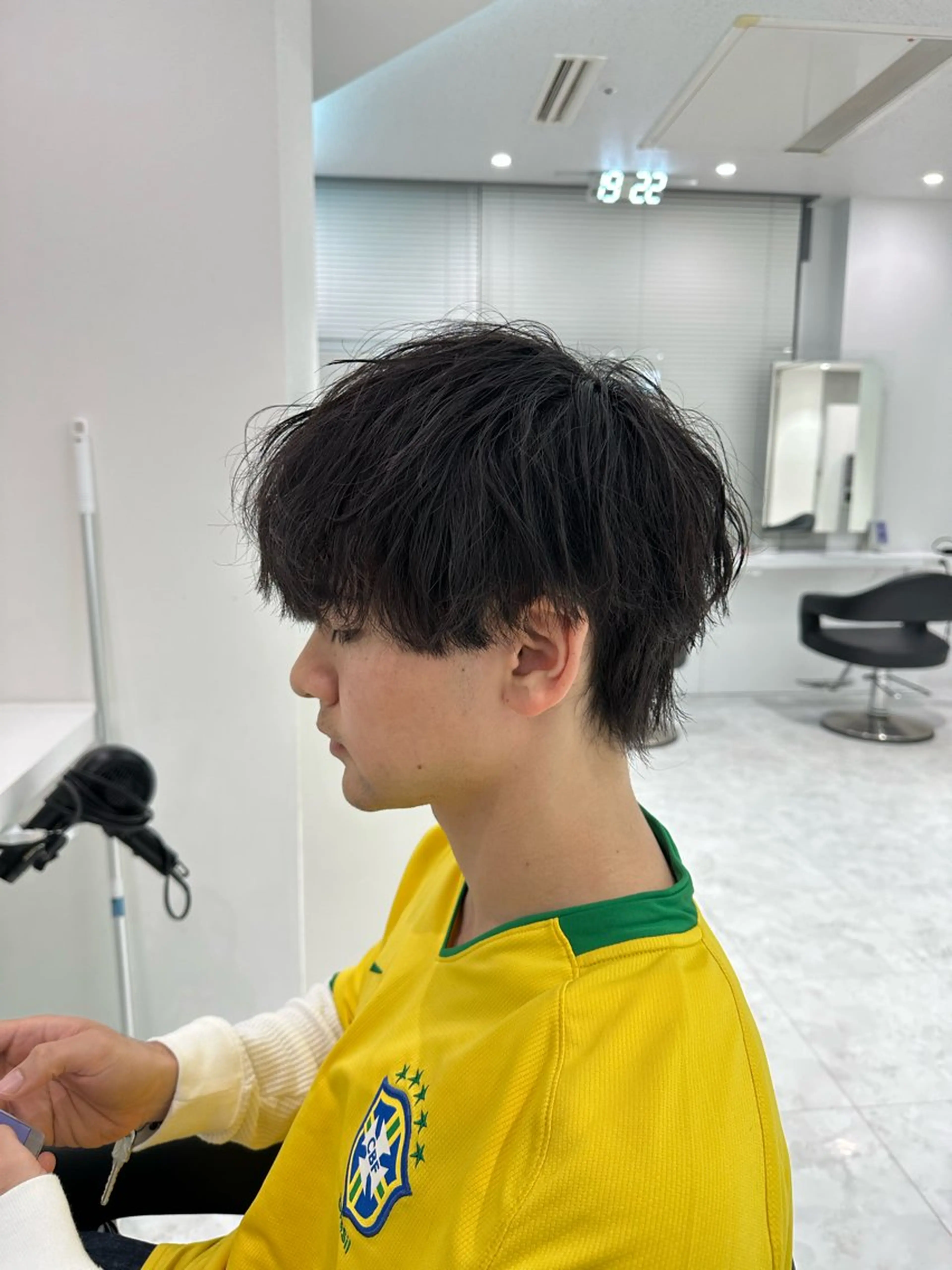 メンズ カット 🐺メンズパーマ マッシュ　あさひ🐺のヘアスタイル