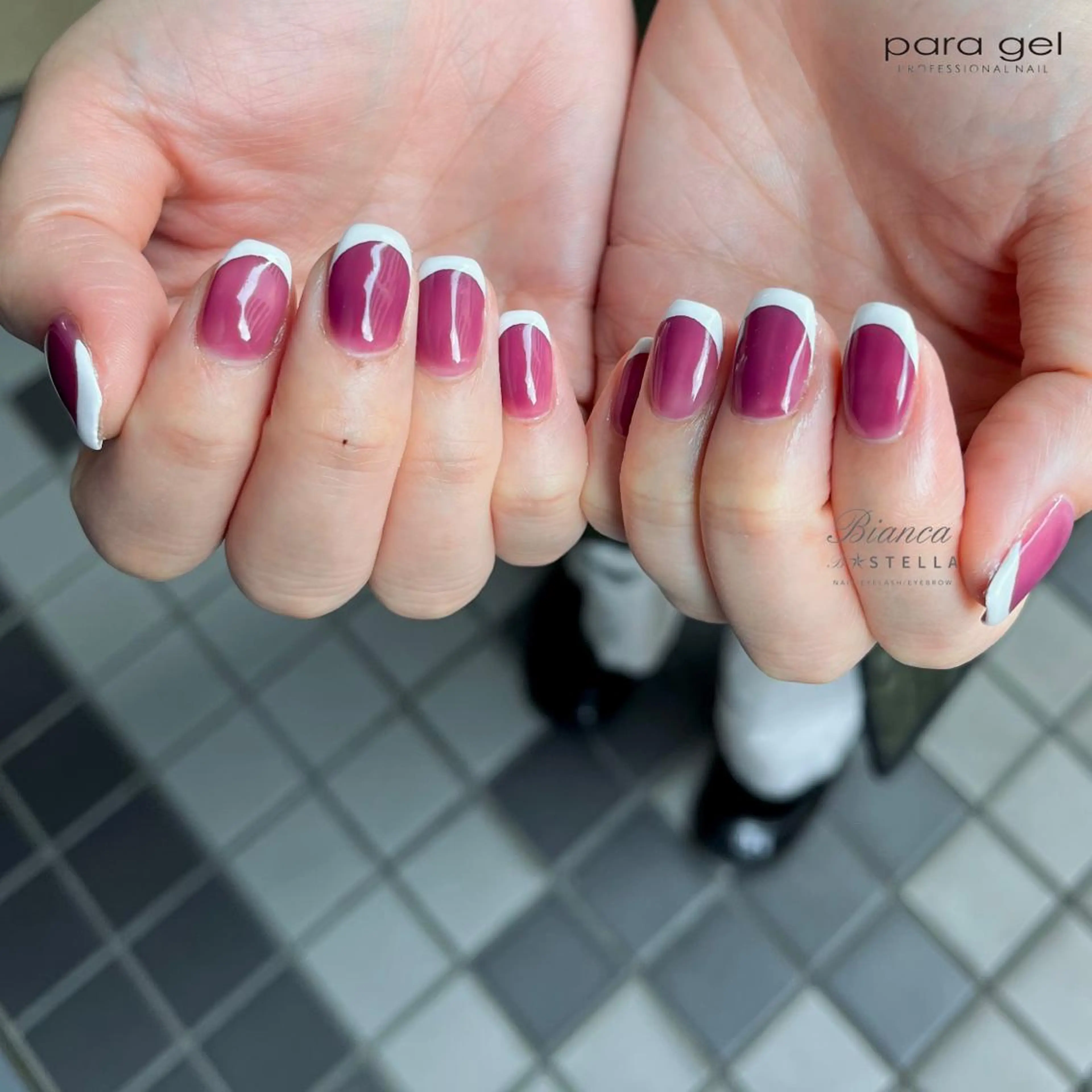 ネイル クリアネイル ハンドネイル Mojyam nail所属・松本 実咲のネイルデザイン