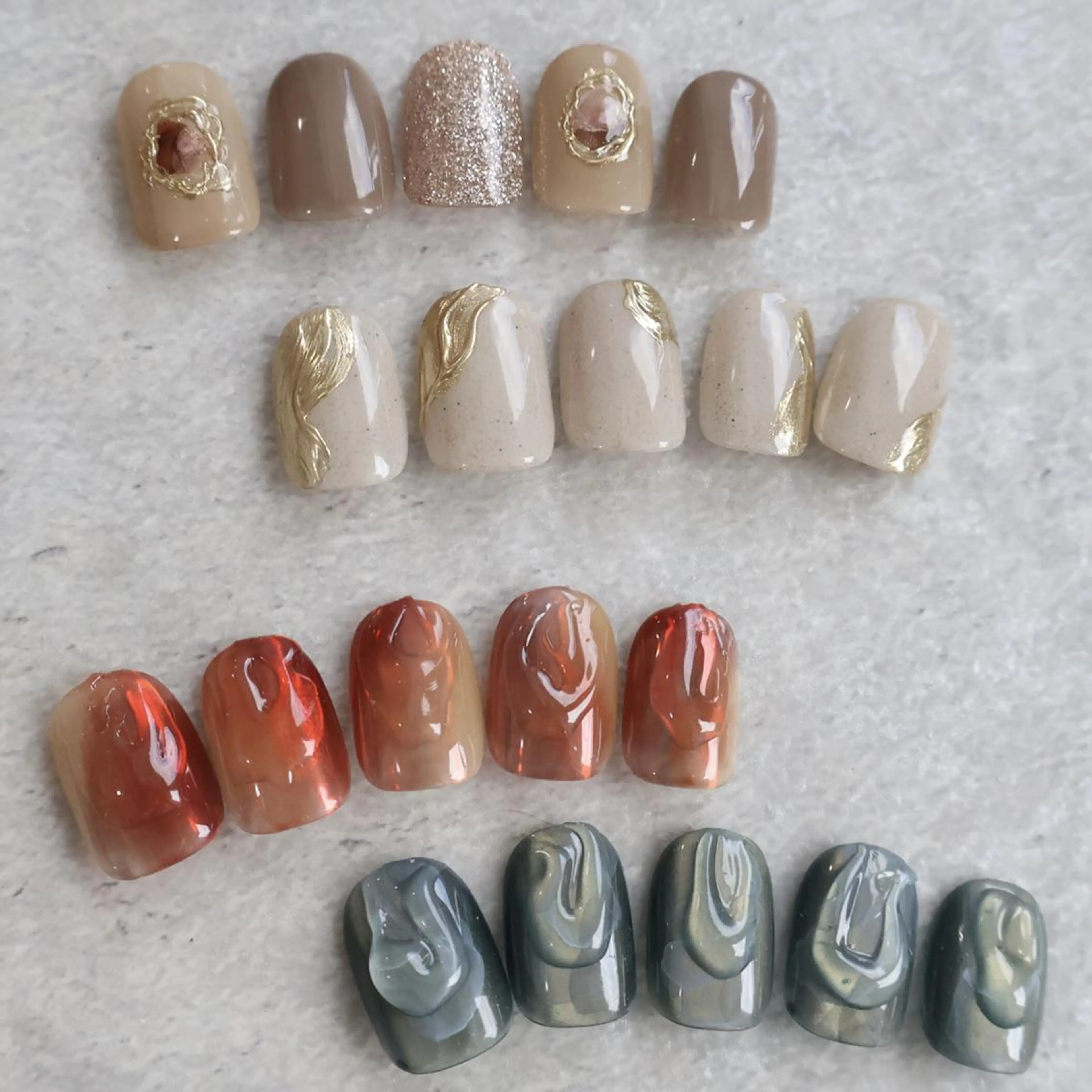 ネイル ハンドネイル tulle【チュール 】✴︎RIHOのネイルデザイン