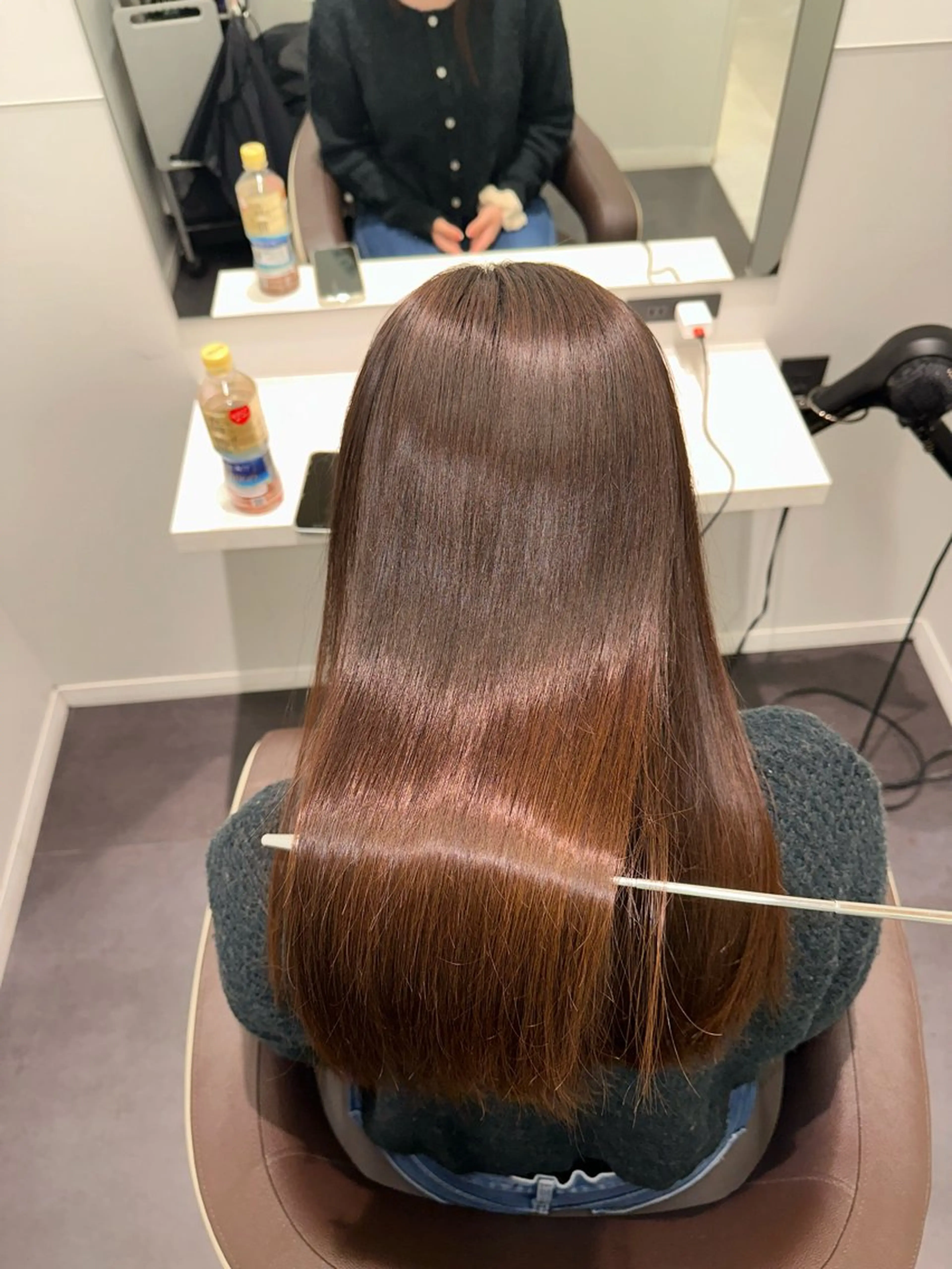 セミロング Wisteria所属・美髪特化✨ 伊織✨縮毛矯正✨のヘアスタイル