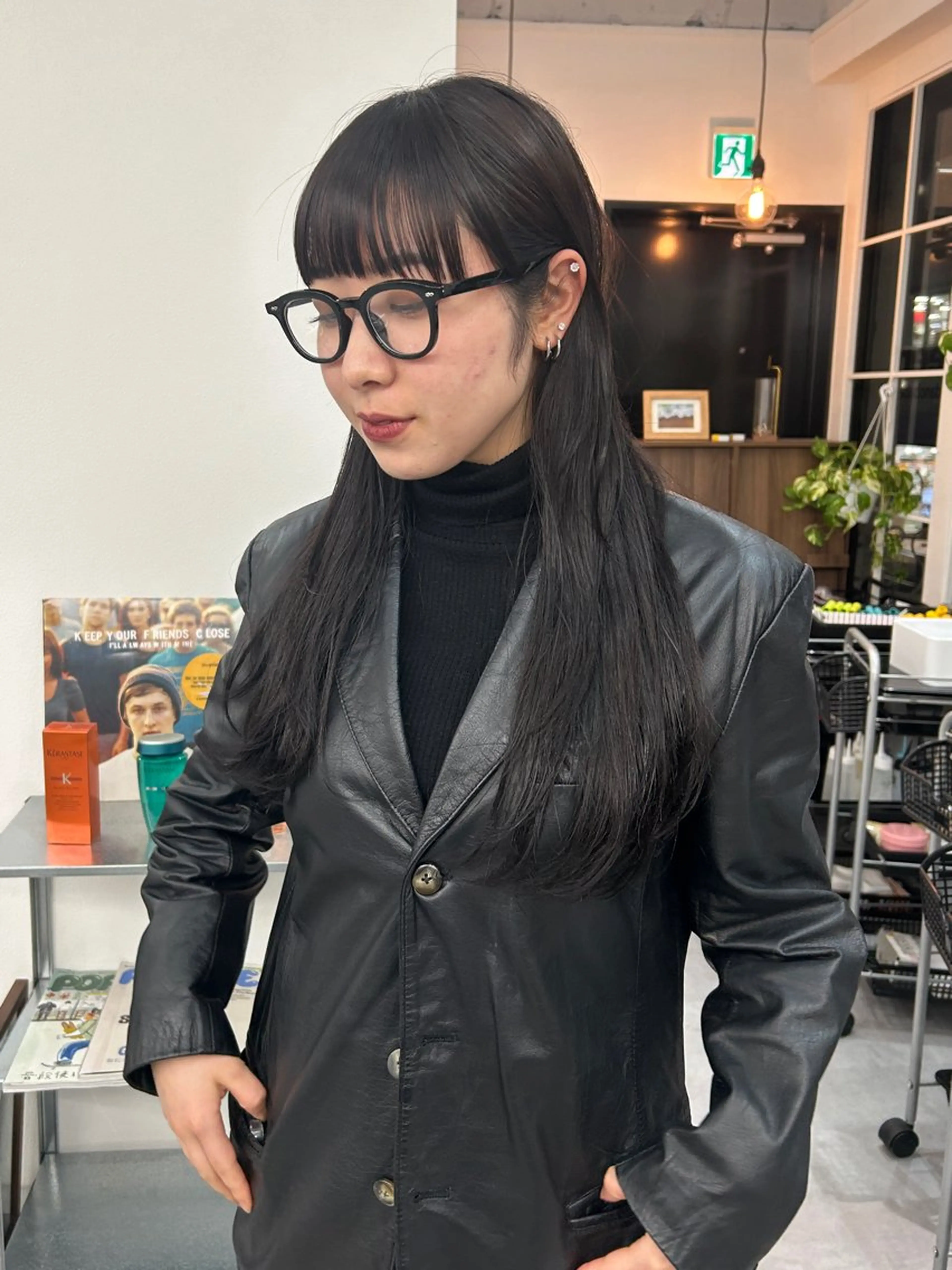 ロング カラー レイヤーボブ/ 艶カラー/サナ🌼のヘアスタイル