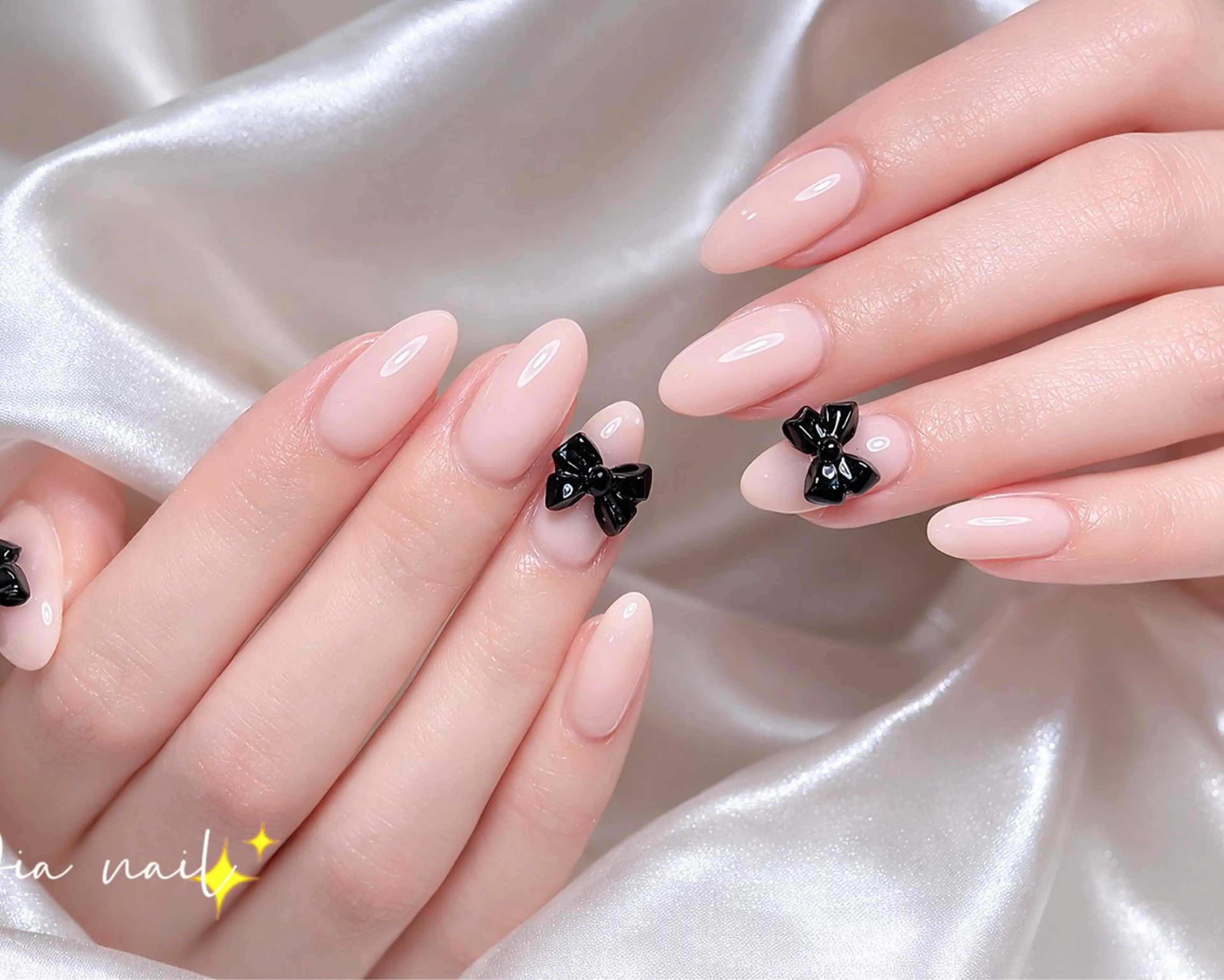 ネイル チークネイル ジェルネイル グラデーション マグネットネイル ニュアンスネイル ハンドネイル Di'a nail ネイルサロンのネイルデザイン