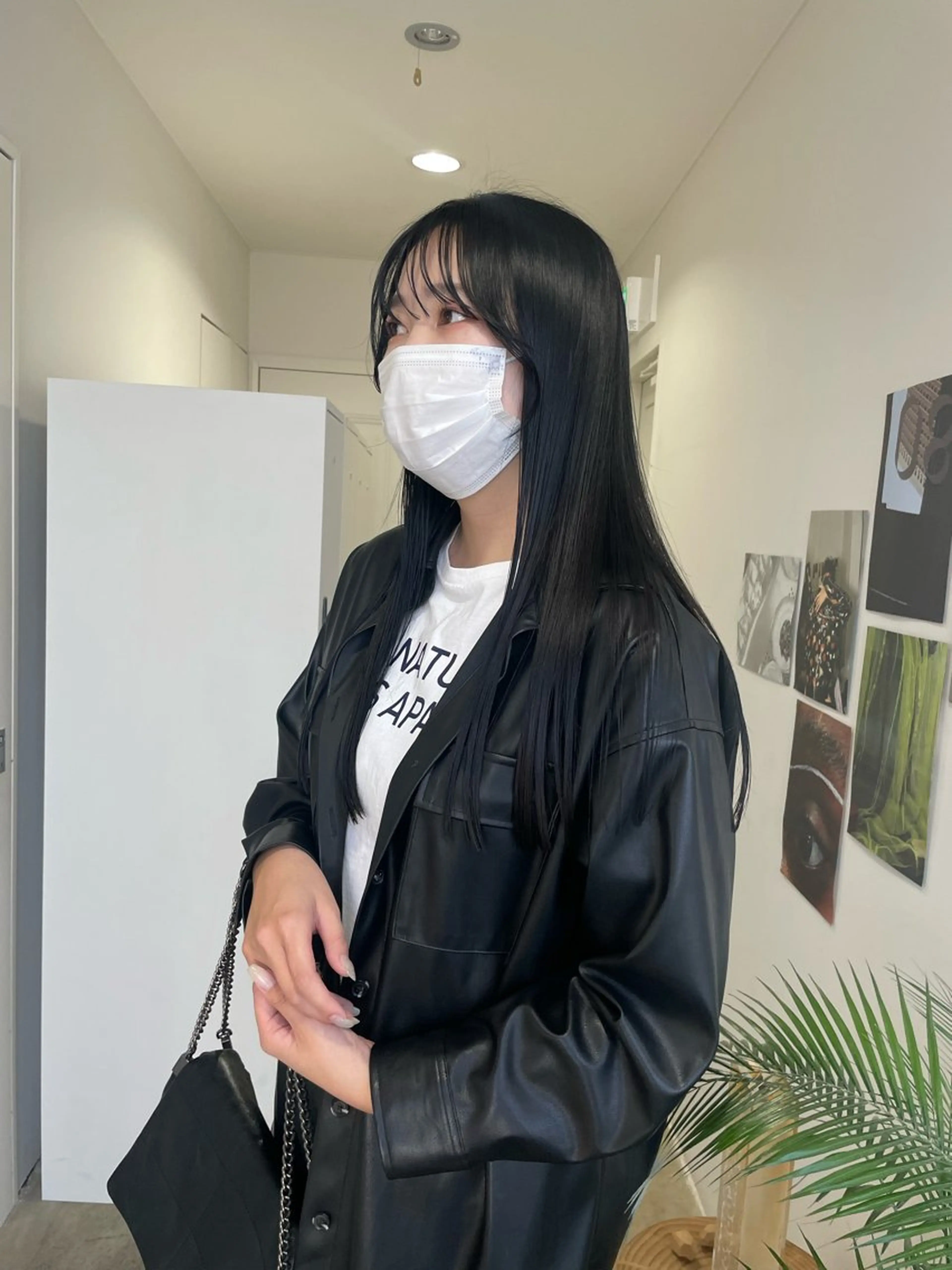 透明感アディクシーカラー＋髪質改善オージュアトリートメント🪴の写真